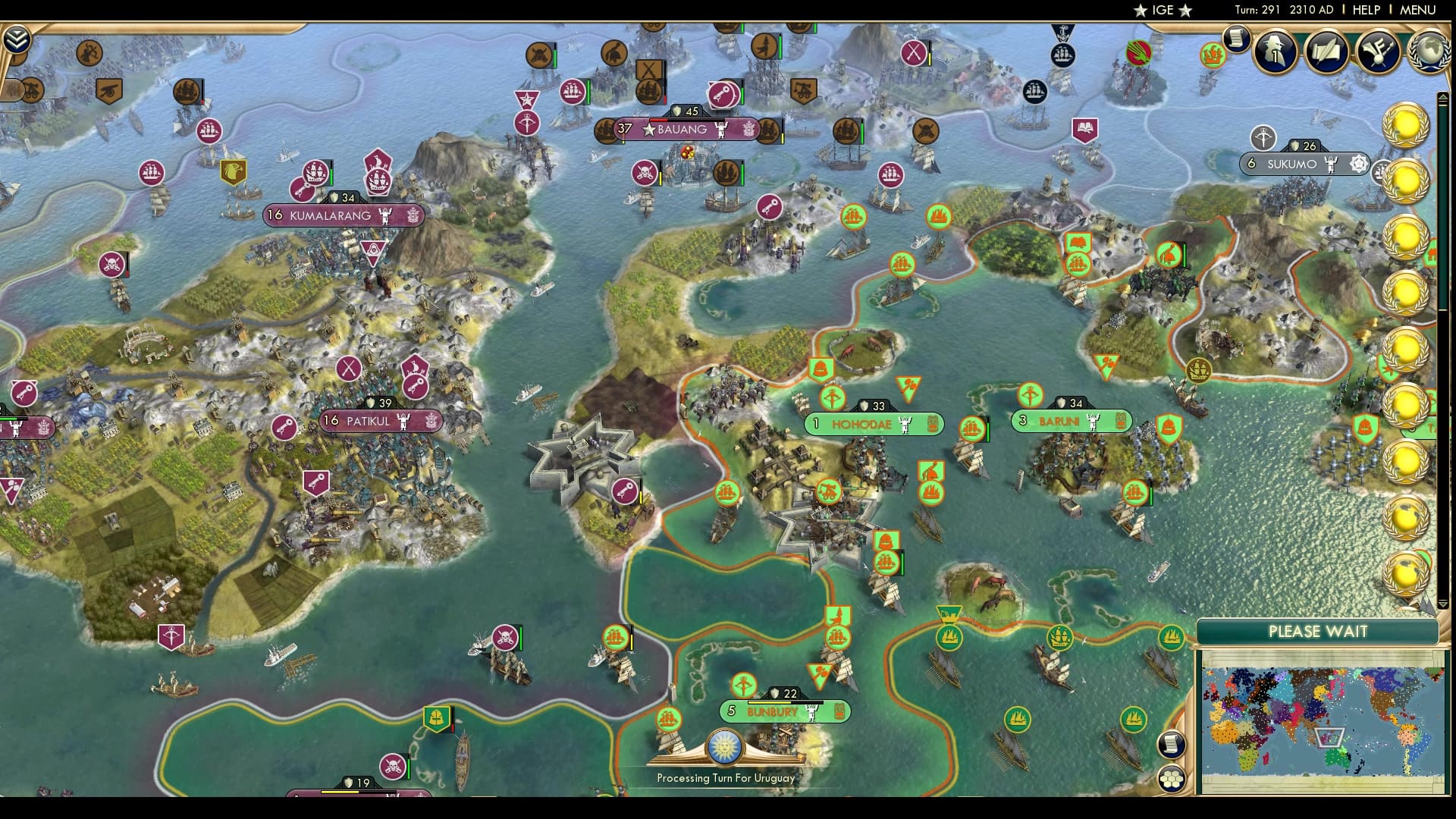 CBR In-Game Screenshot of Big Bauang Attack