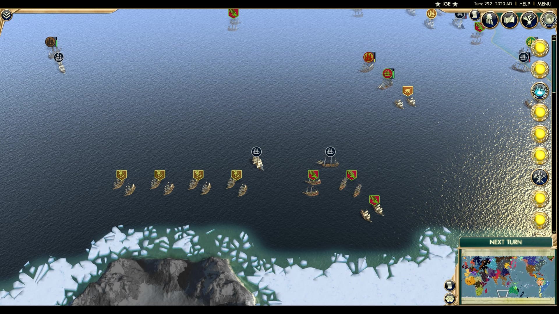 CBR In-Game Screenshot of Everyone Quiet