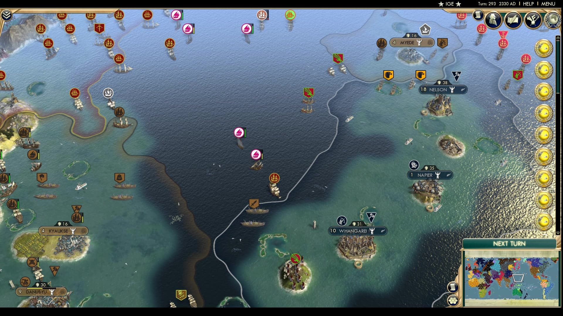 CBR In-Game Screenshot of Venezuela Watches