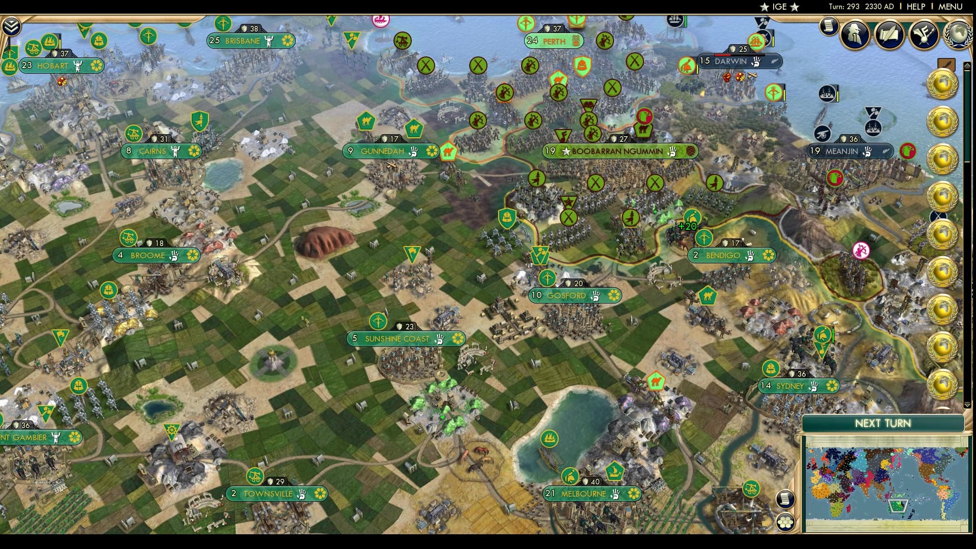 CBR In-Game Screenshot of Deserted Desert: Outback Edition