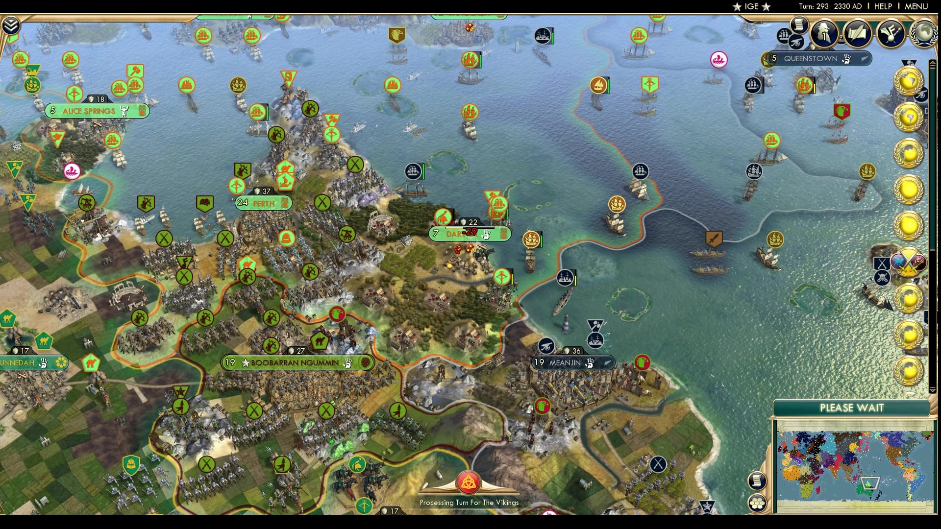 CBR In-Game Screenshot of P-P-Parthi Time