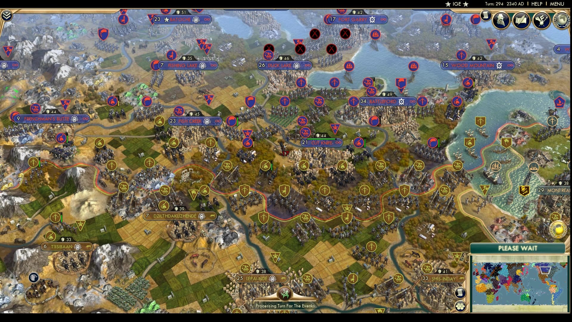 CBR In-Game Screenshot of Rebellion on the Great Lake