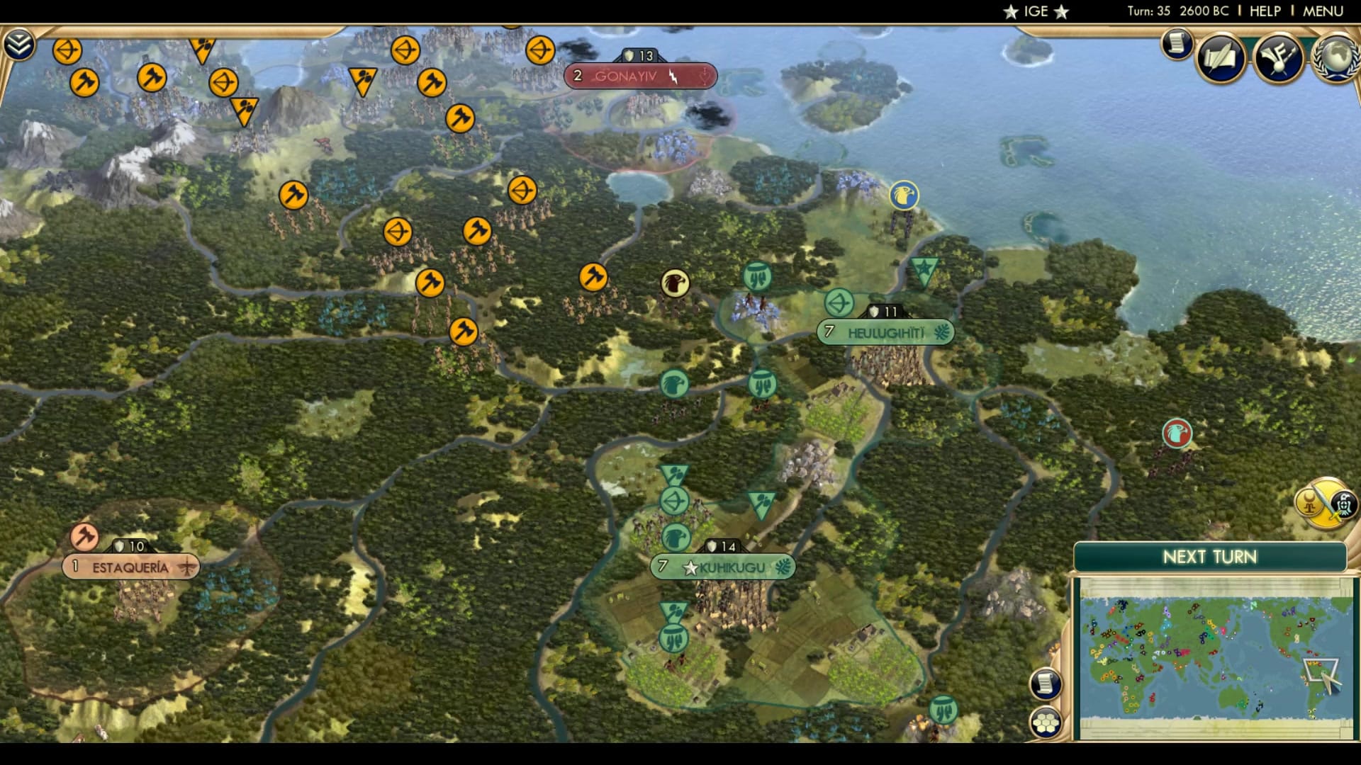 CBR In-Game Screenshot of Toussaint Gonayiv It To Ya