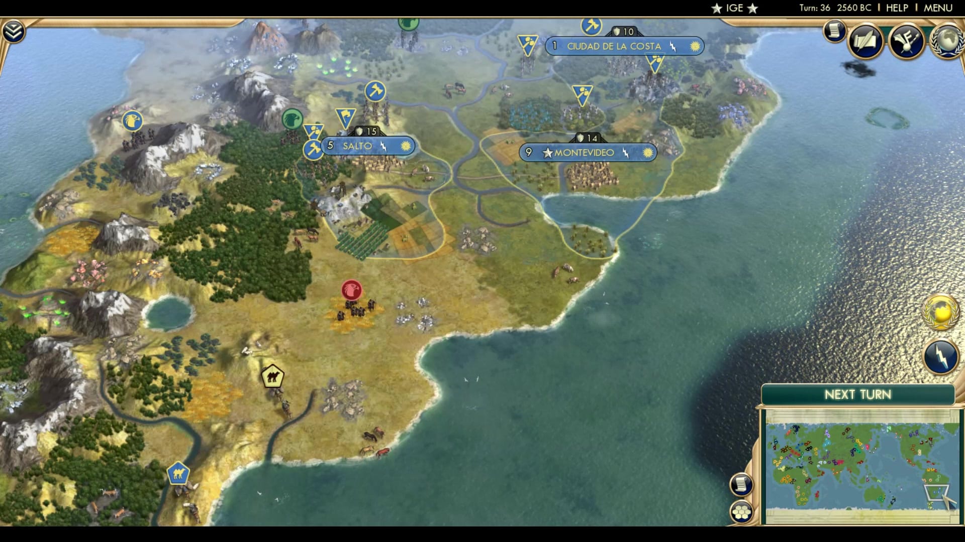 CBR In-Game Screenshot of The Sleepy South