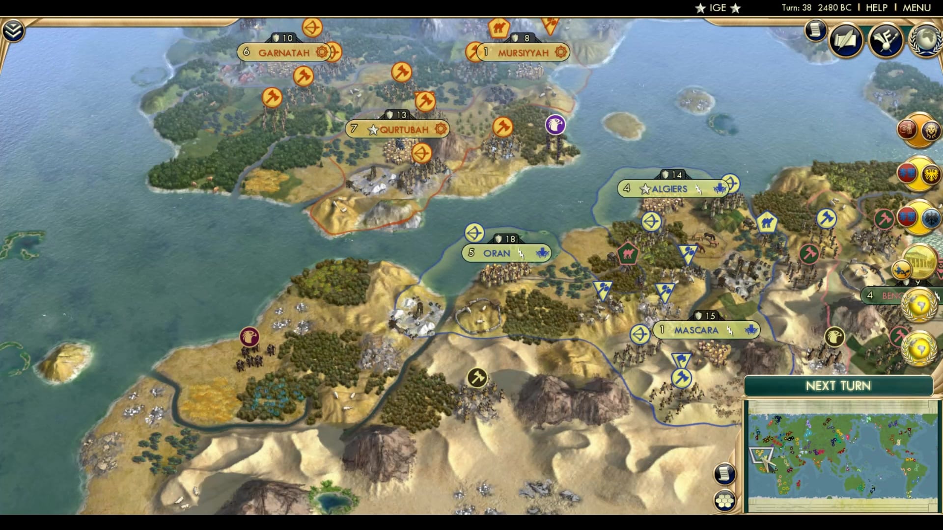 CBR In-Game Screenshot of I Went to Cordoba Couple of Months Ago, It’s Nice