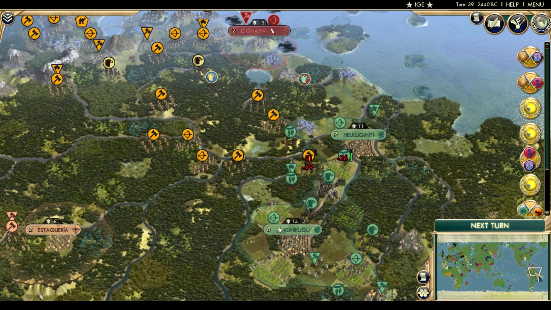 CBR In-Game Screenshot of Heulugi-Hit Me!