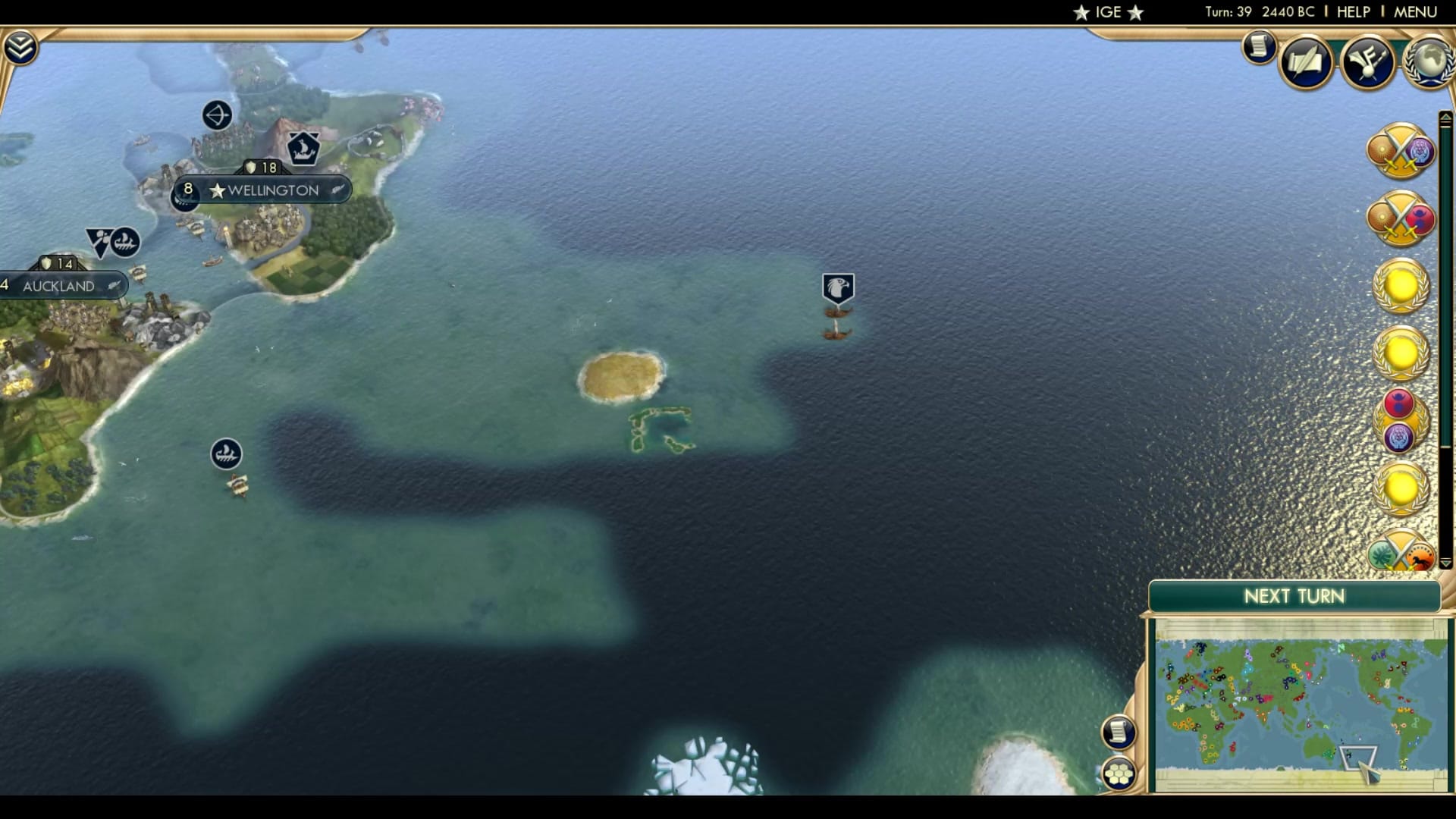 CBR In-Game Screenshot of An Unforgiving Ocean