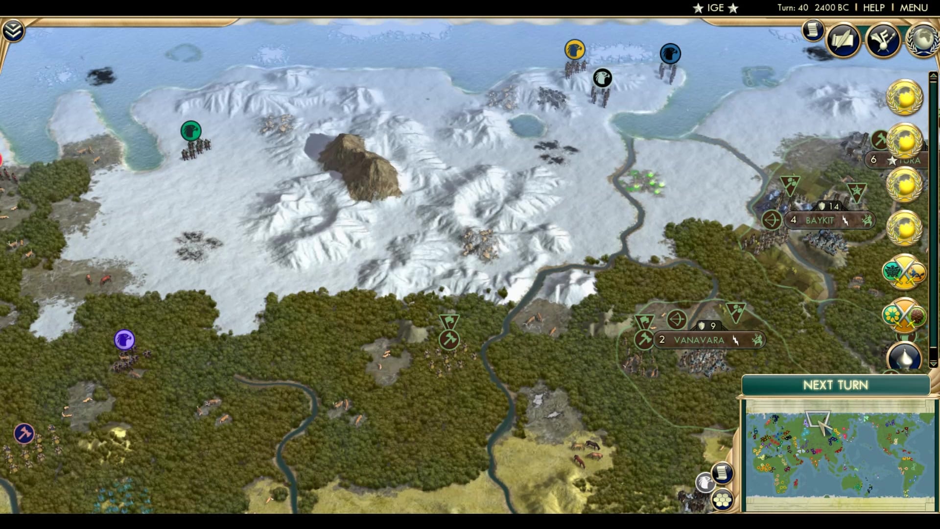 CBR In-Game Screenshot of Cold Cartography