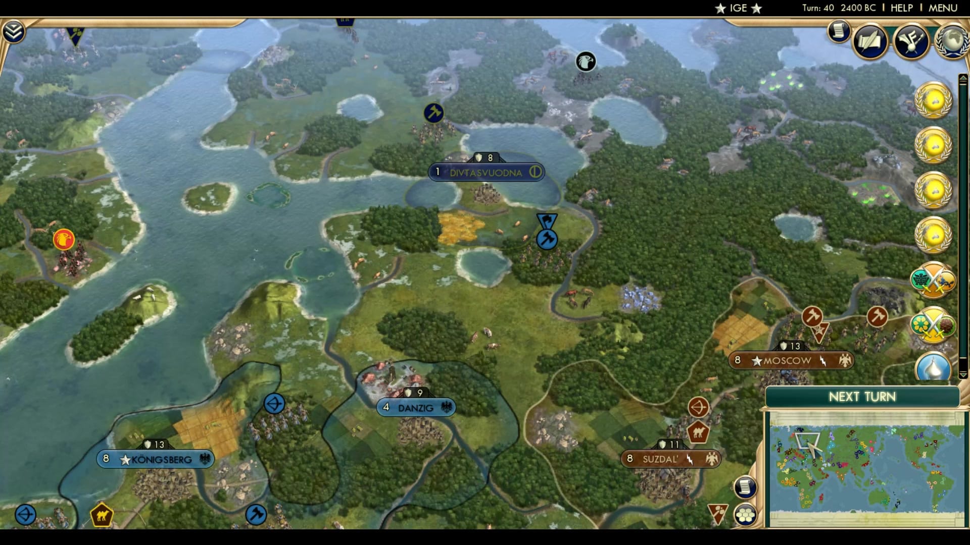 CBR In-Game Screenshot of Eadni Enters