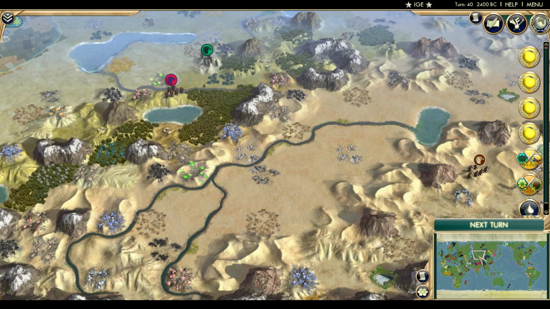 CBR In-Game Screenshot of Scouting Out Xinjiang