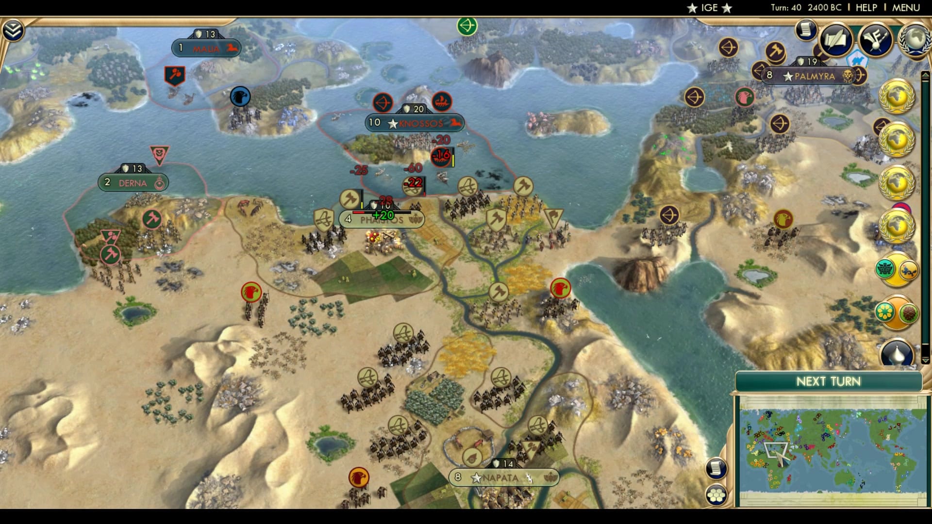 CBR In-Game Screenshot of A Muddled Mediterranean
