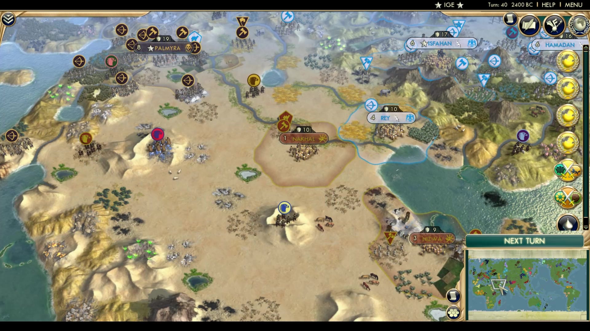 CBR In-Game Screenshot of A Messy Mesopotamia