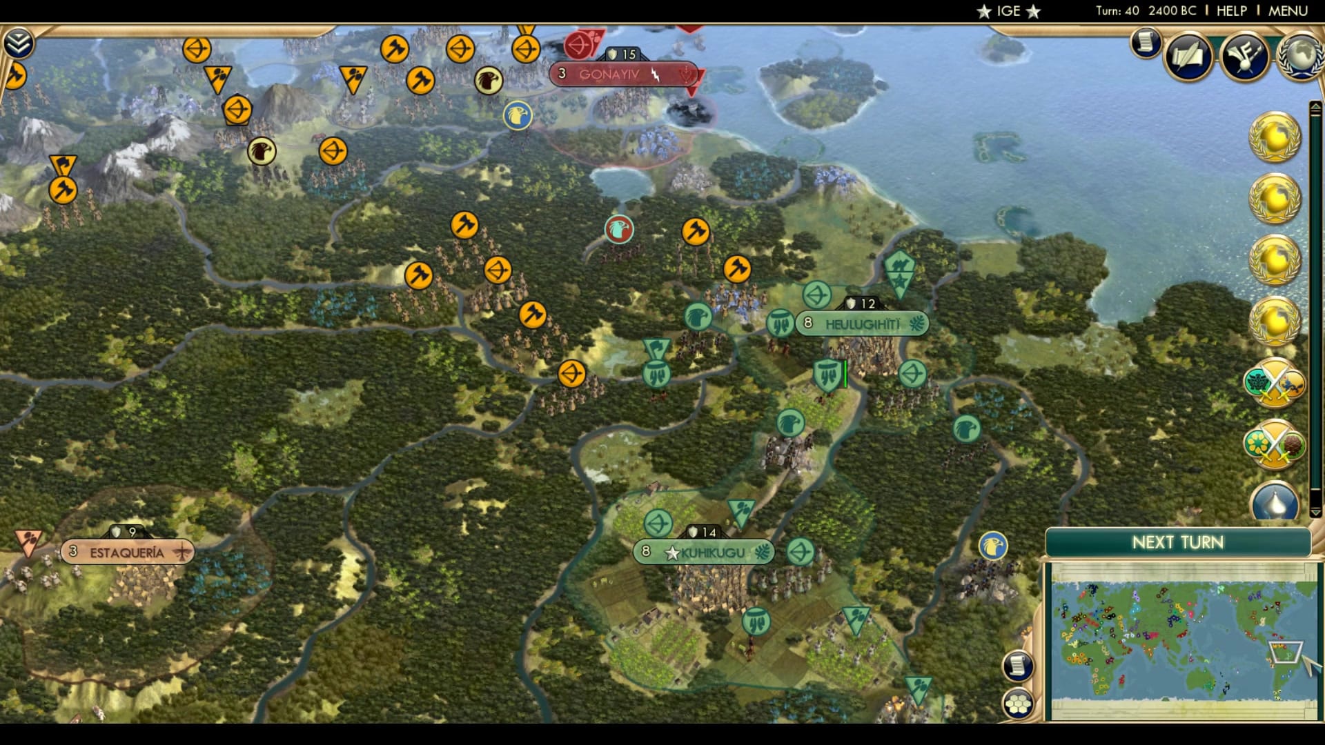 CBR In-Game Screenshot of Quirky Kuikuro