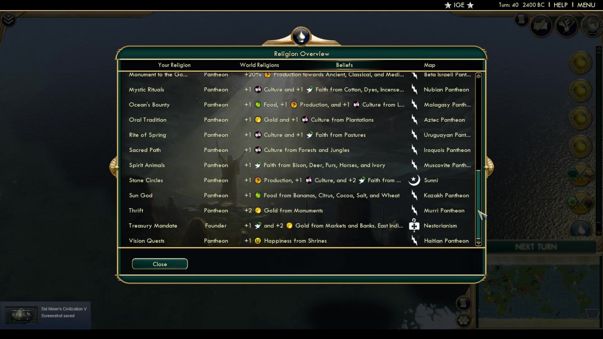 CBR In-Game Screenshot of One Step Closer to Voodoo