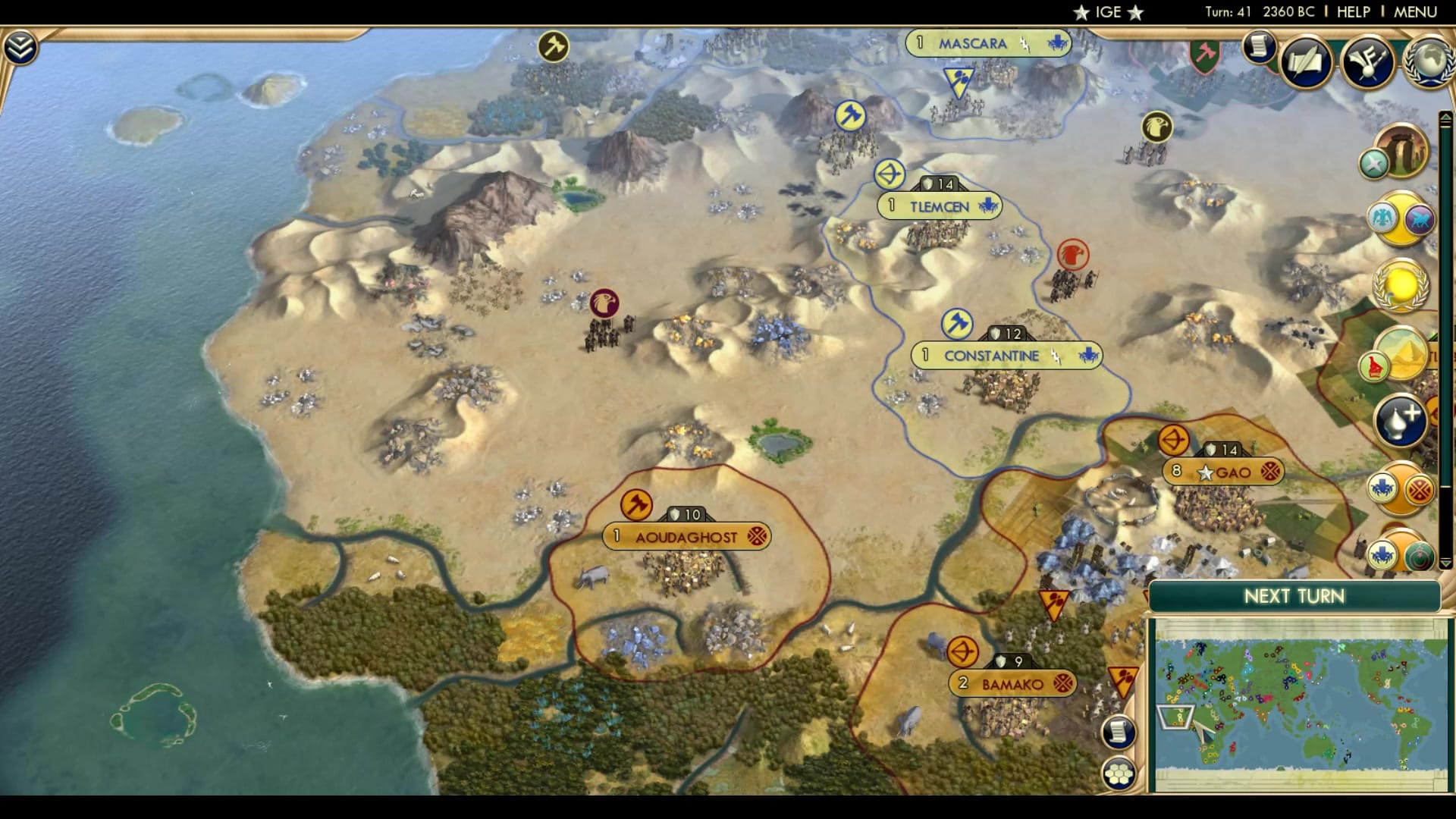 CBR In-Game Screenshot of Sahara Slapfight, Pt. 2