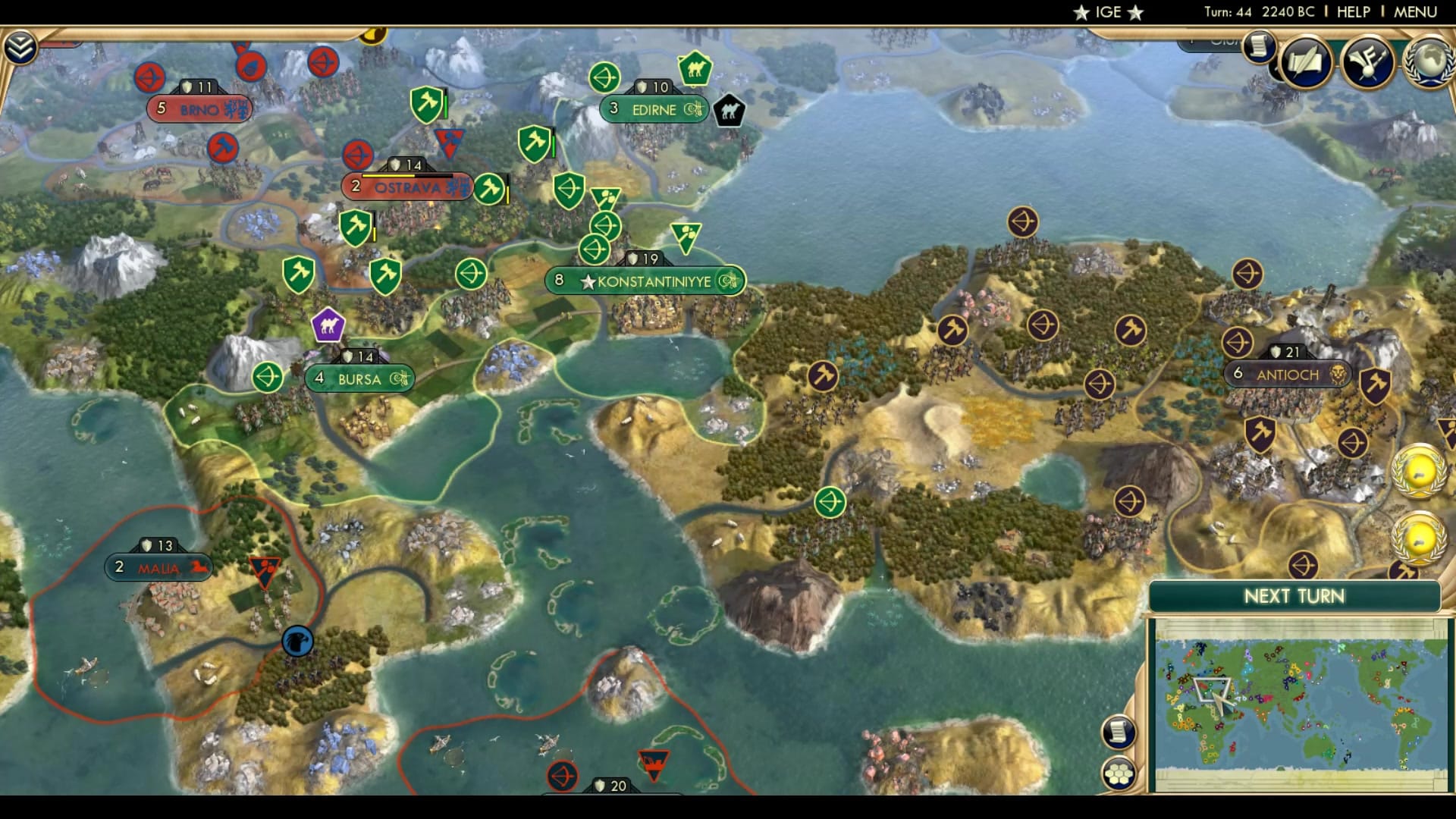 CBR In-Game Screenshot of Konstant Pain