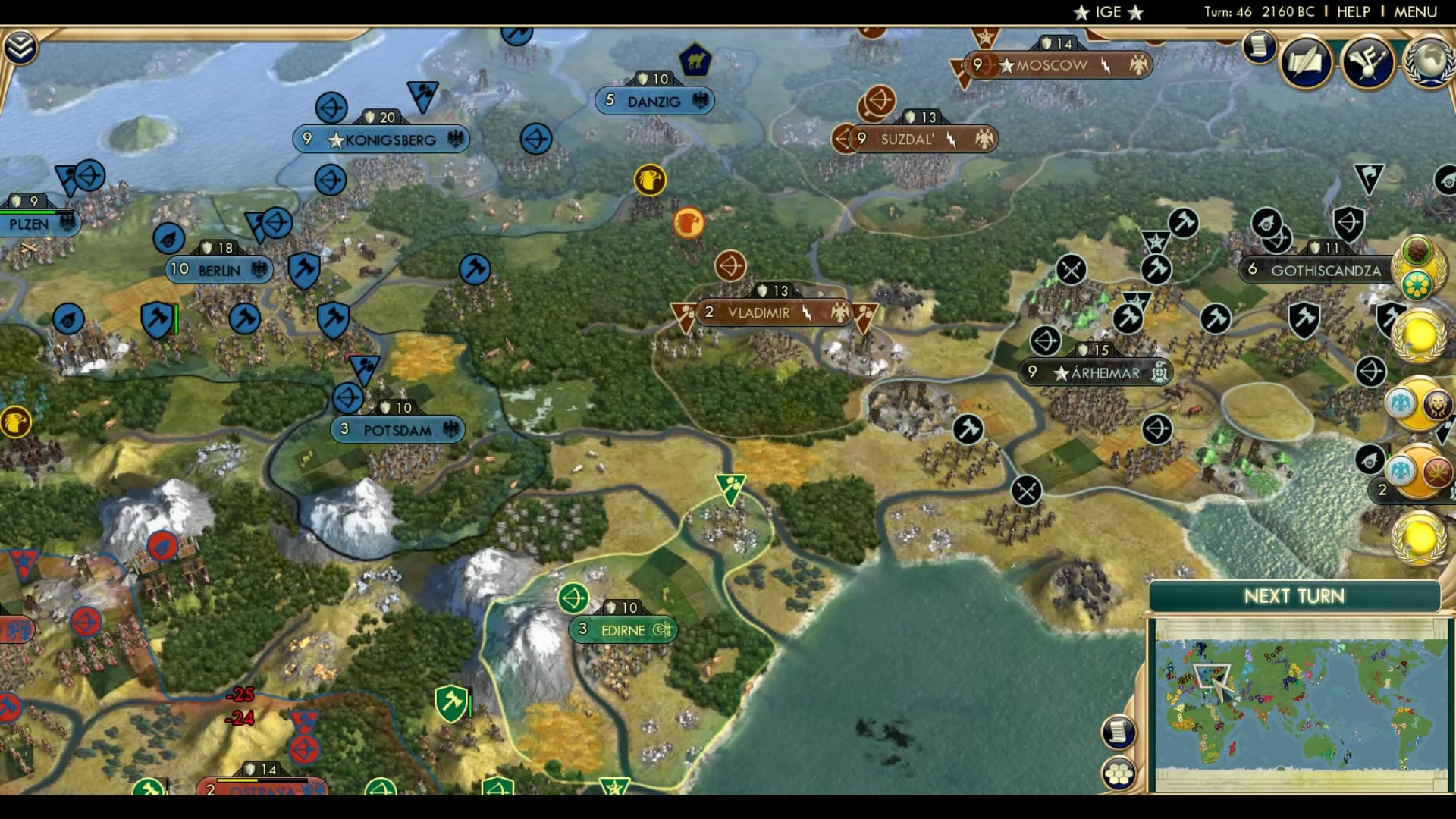 CBR In-Game Screenshot of A Strange Status Quo