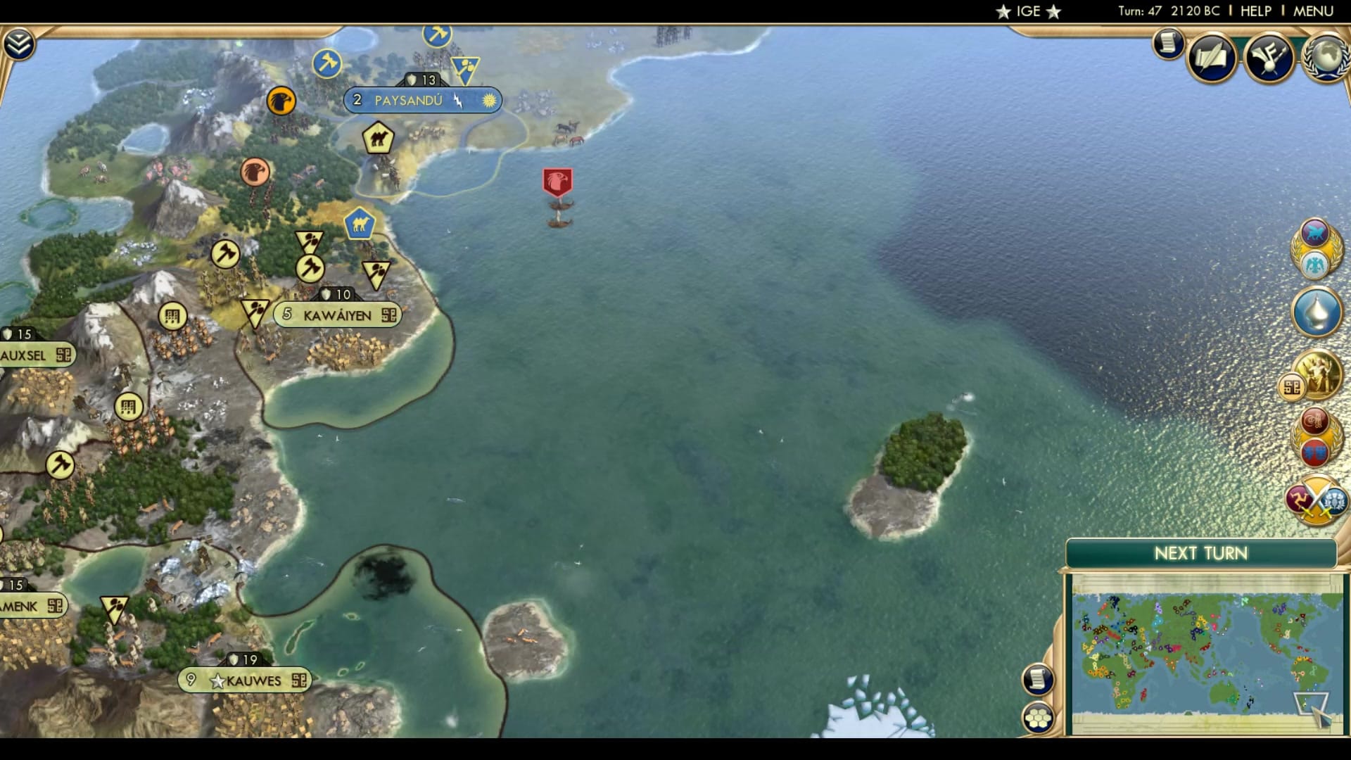 CBR In-Game Screenshot of Terror del Fuego