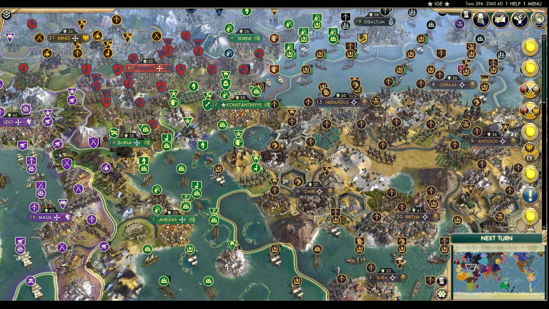 CBR In-Game Screenshot of Konstant War