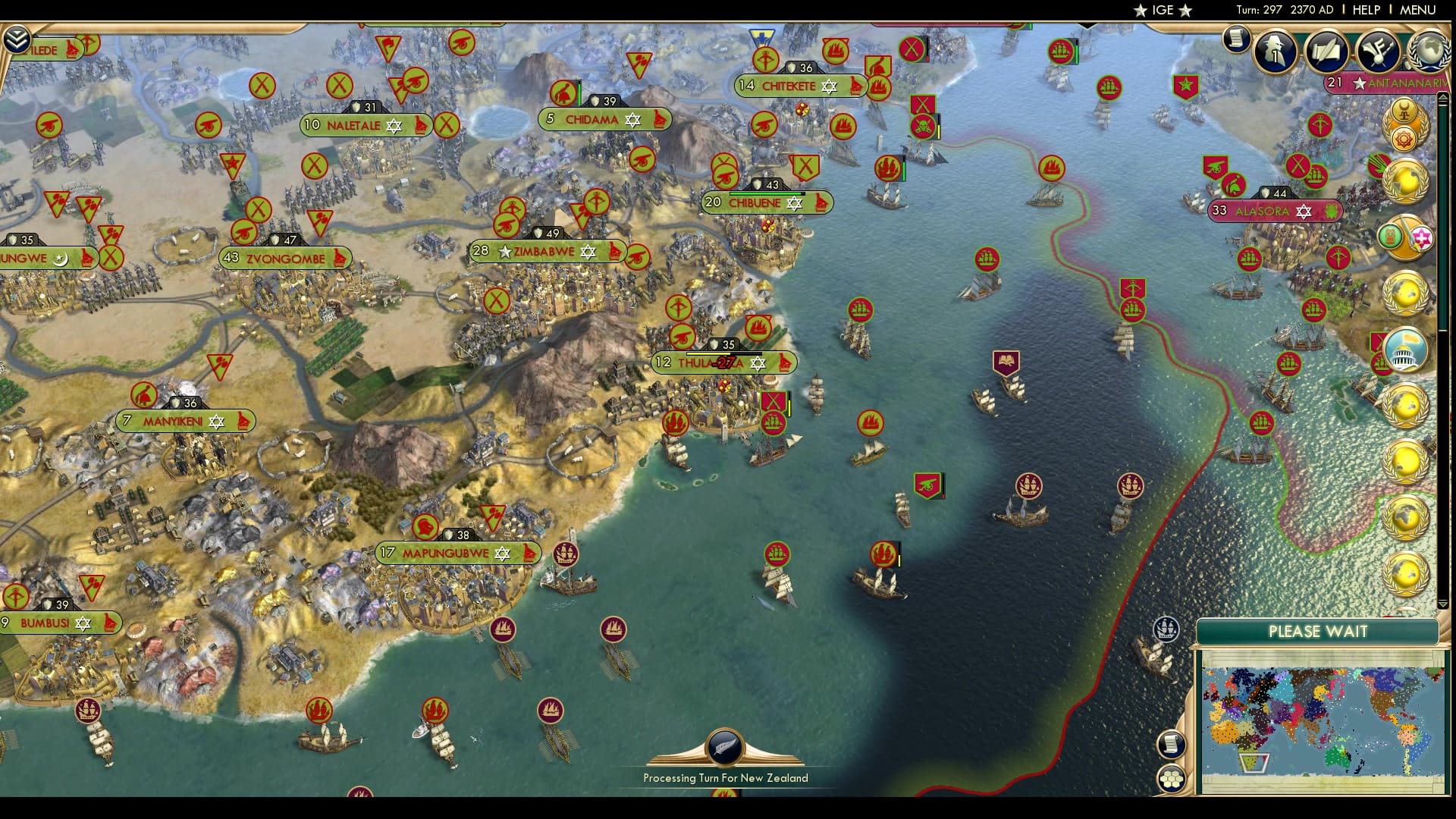 CBR In-Game Screenshot of Madagascan Counter Attack