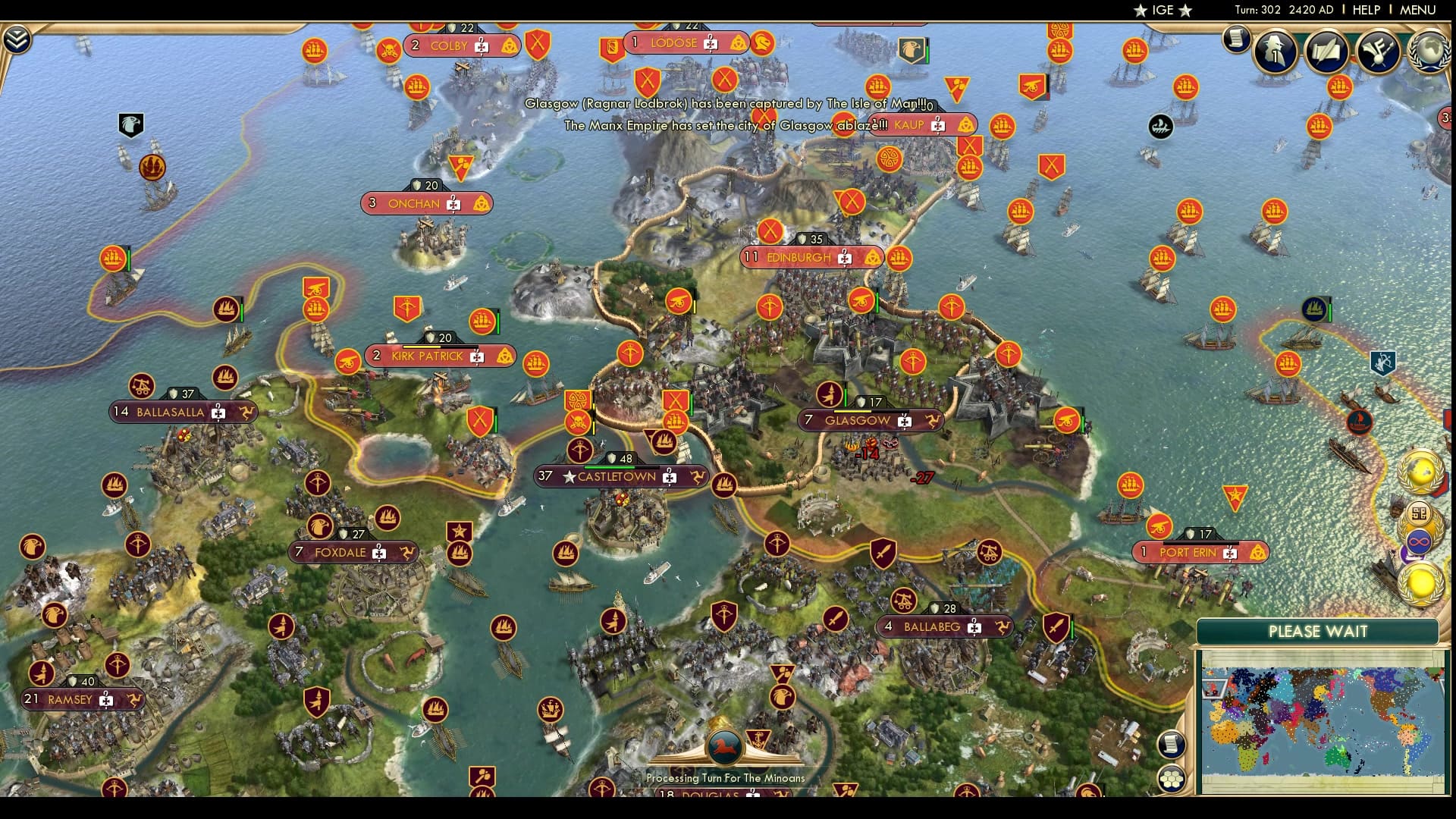 CBR In-Game Screenshot of If I can’t have it, no-one can!