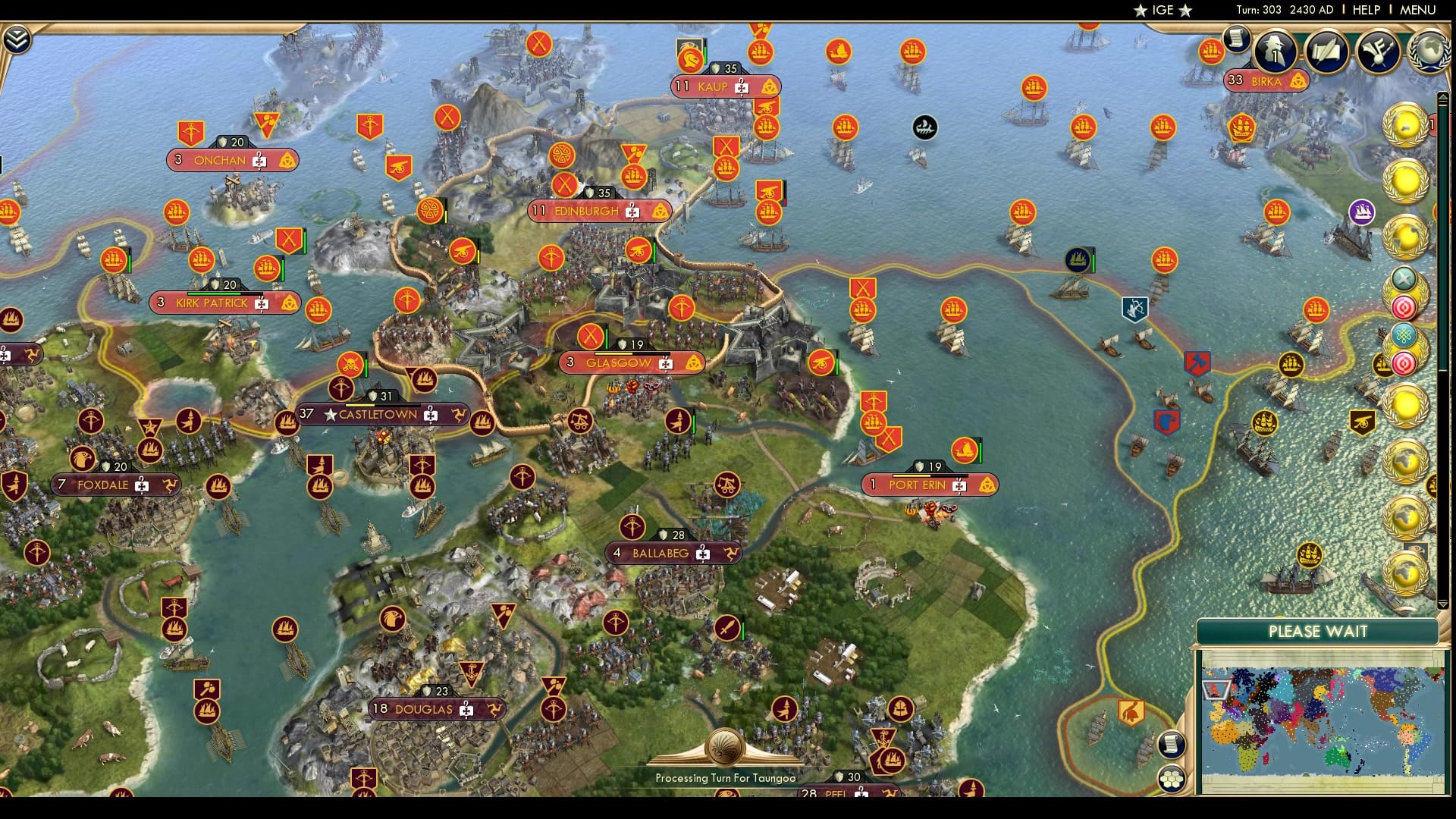 CBR In-Game Screenshot of It all melts