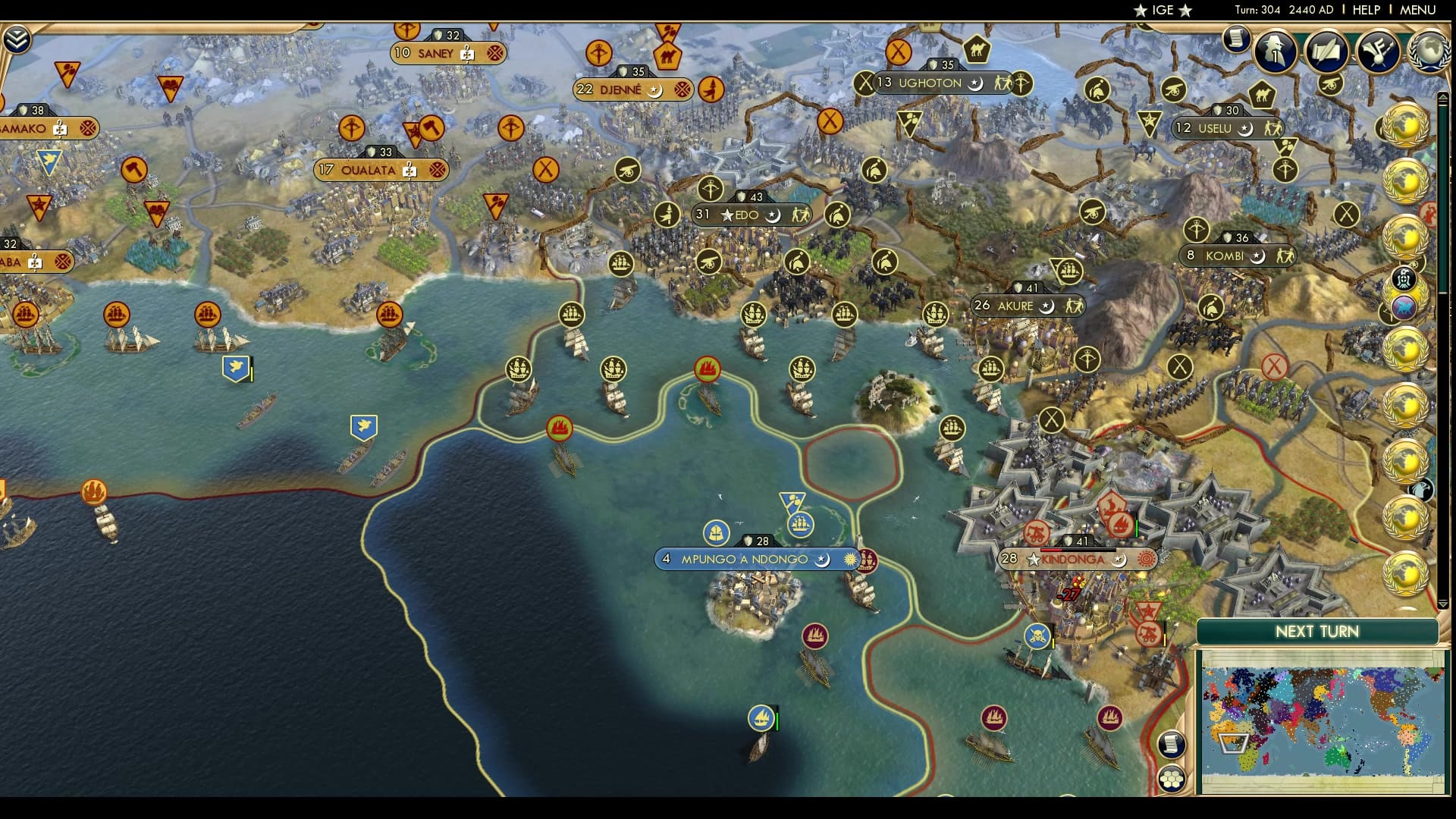 CBR In-Game Screenshot of One ship at a time, now.