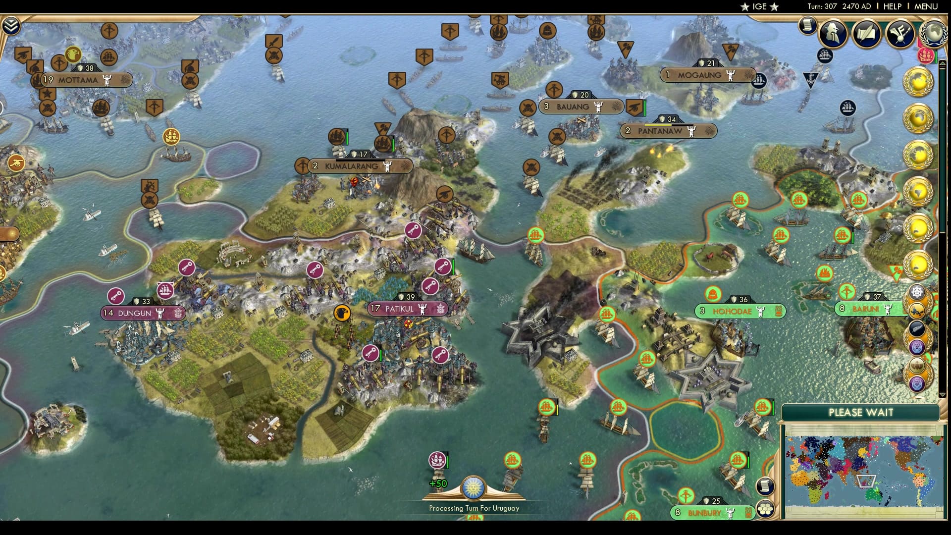 CBR In-Game Screenshot of Lets go to Borneo