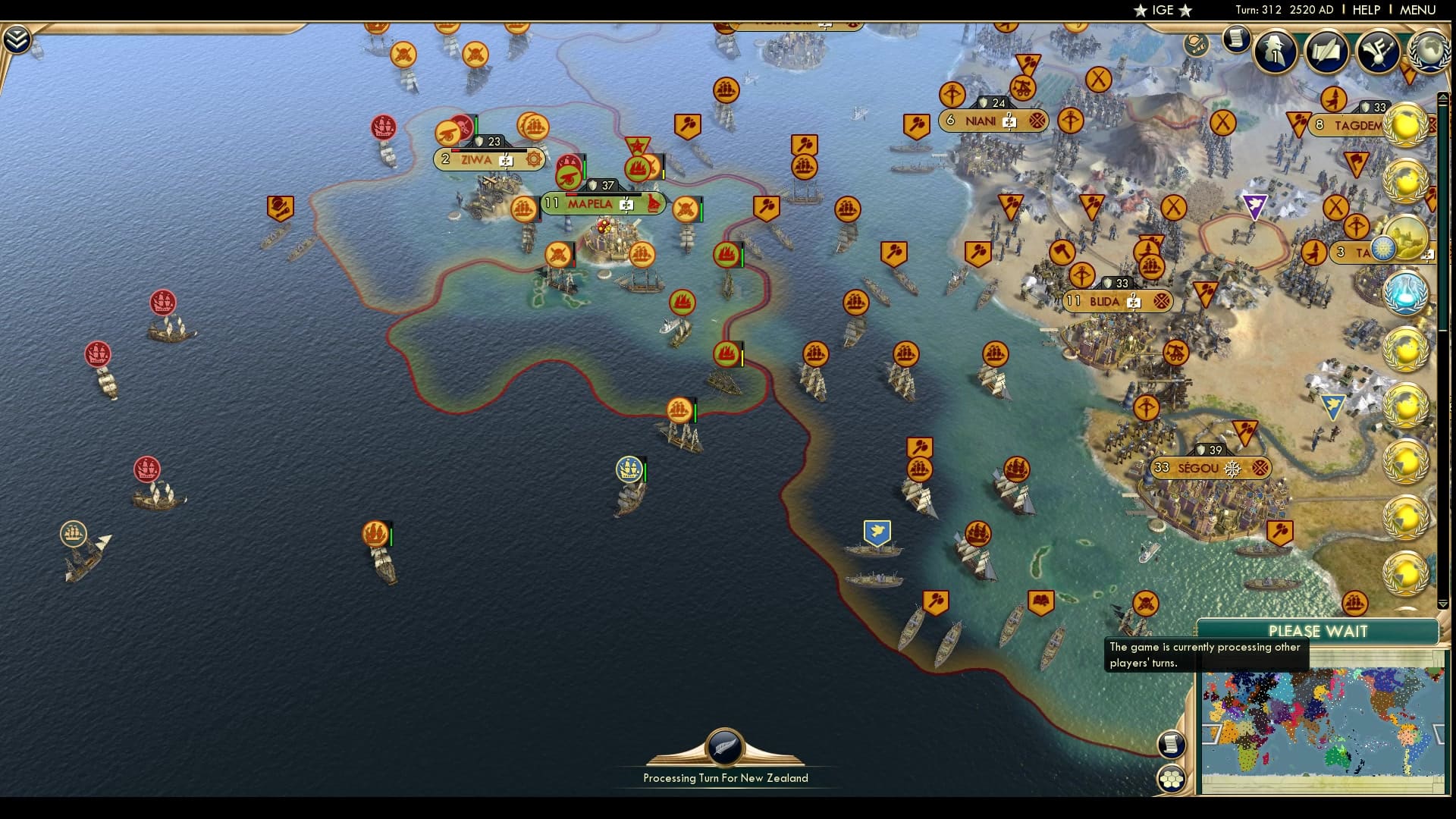 CBR In-Game Screenshot of The last days of Mapela