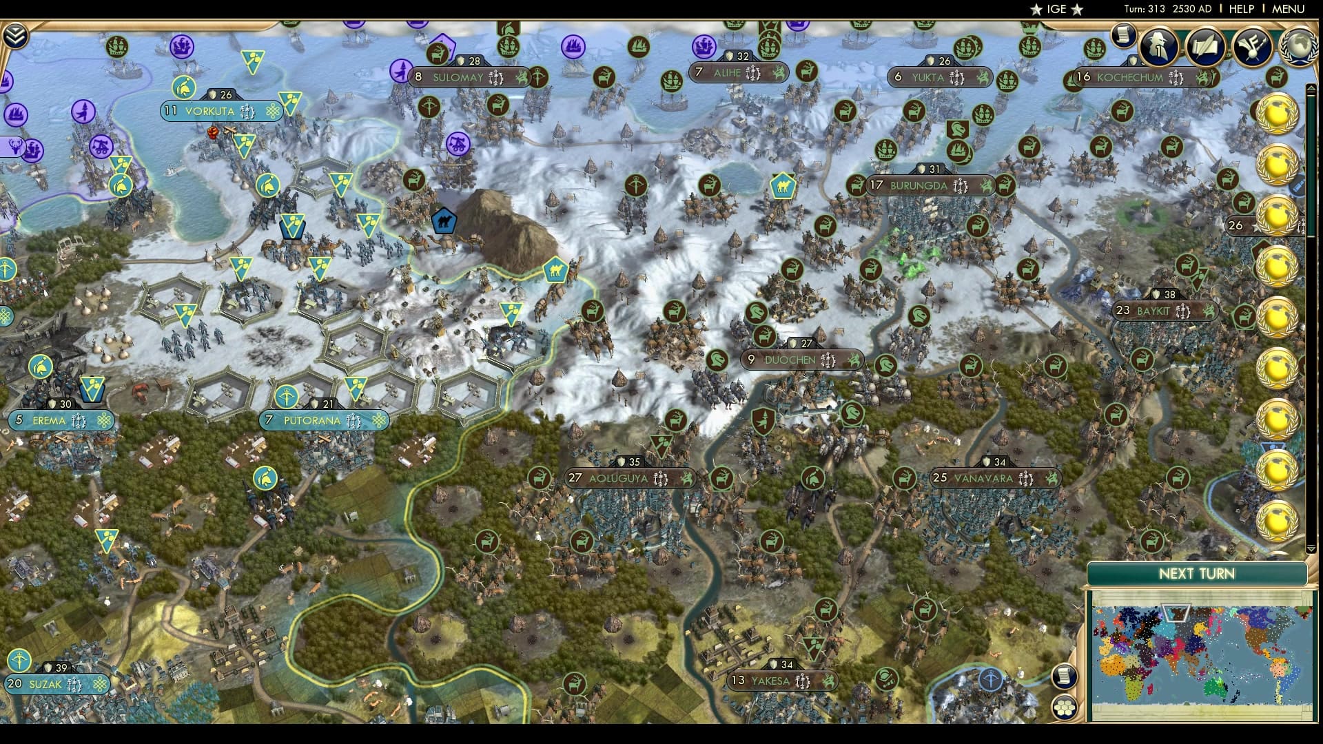 CBR In-Game Screenshot of Far to the north
