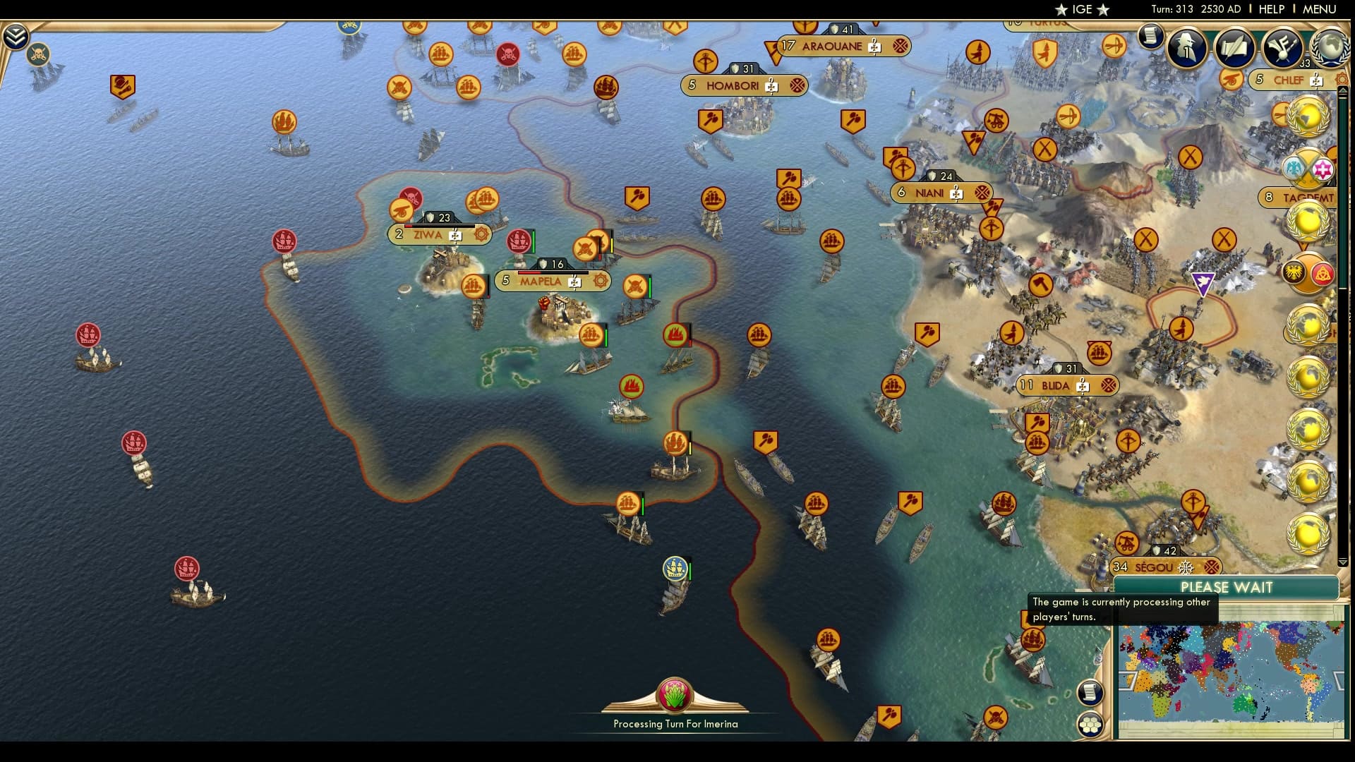 CBR In-Game Screenshot of Mapela falls