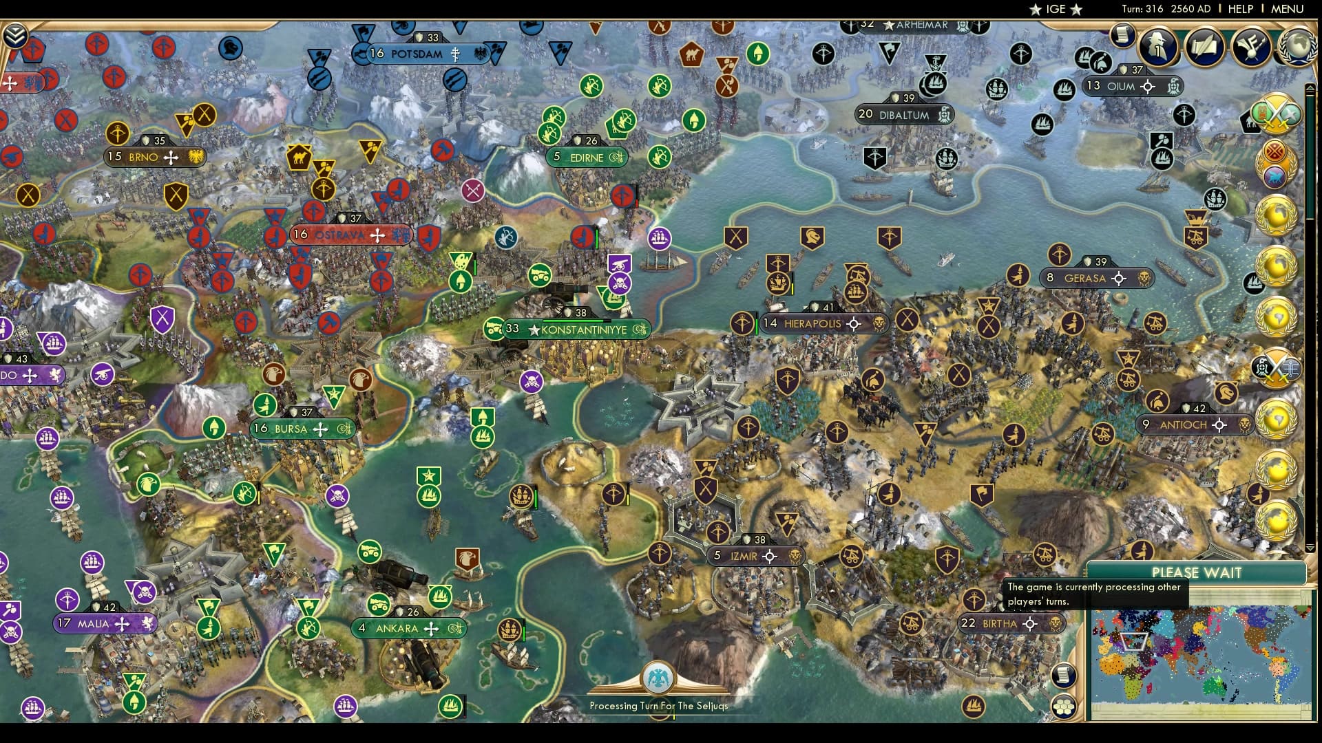 CBR In-Game Screenshot of Two Pronged Siege