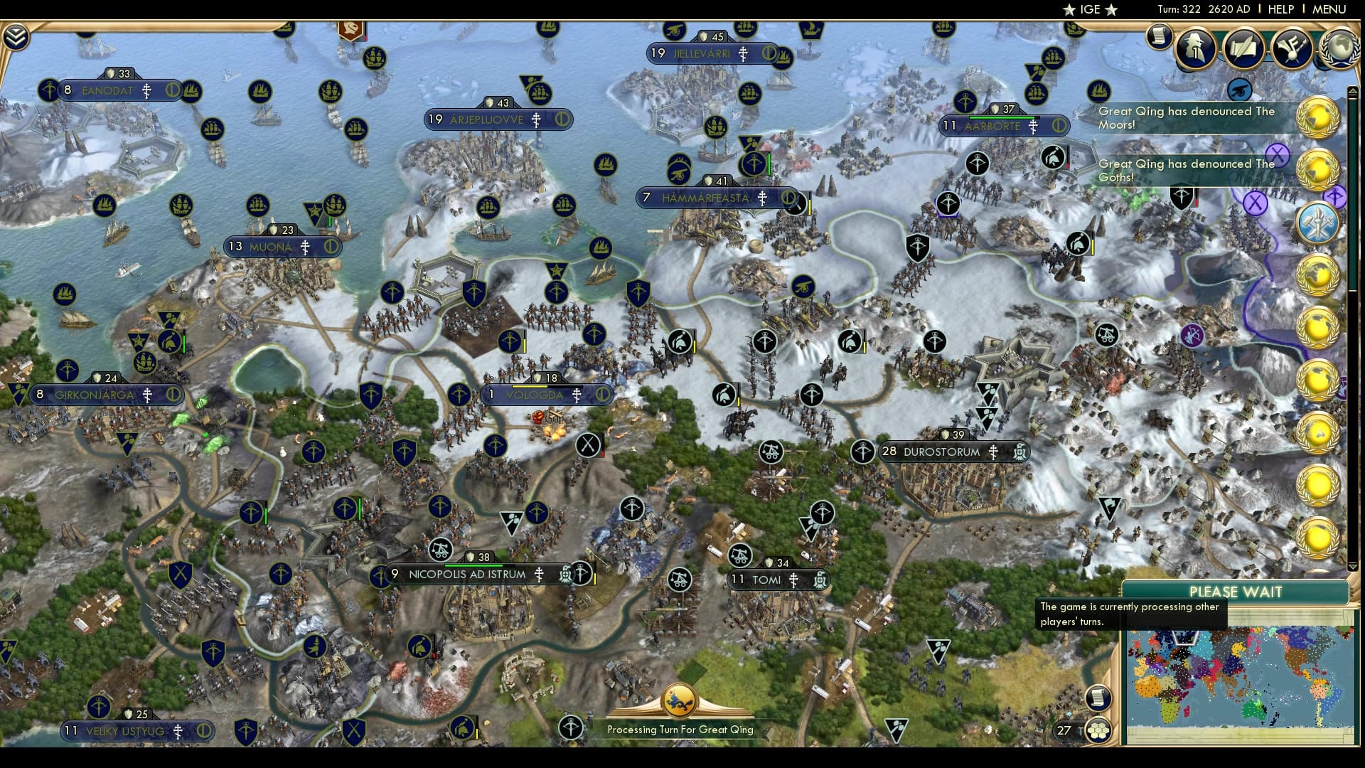 CBR In-Game Screenshot of Questionable Plays