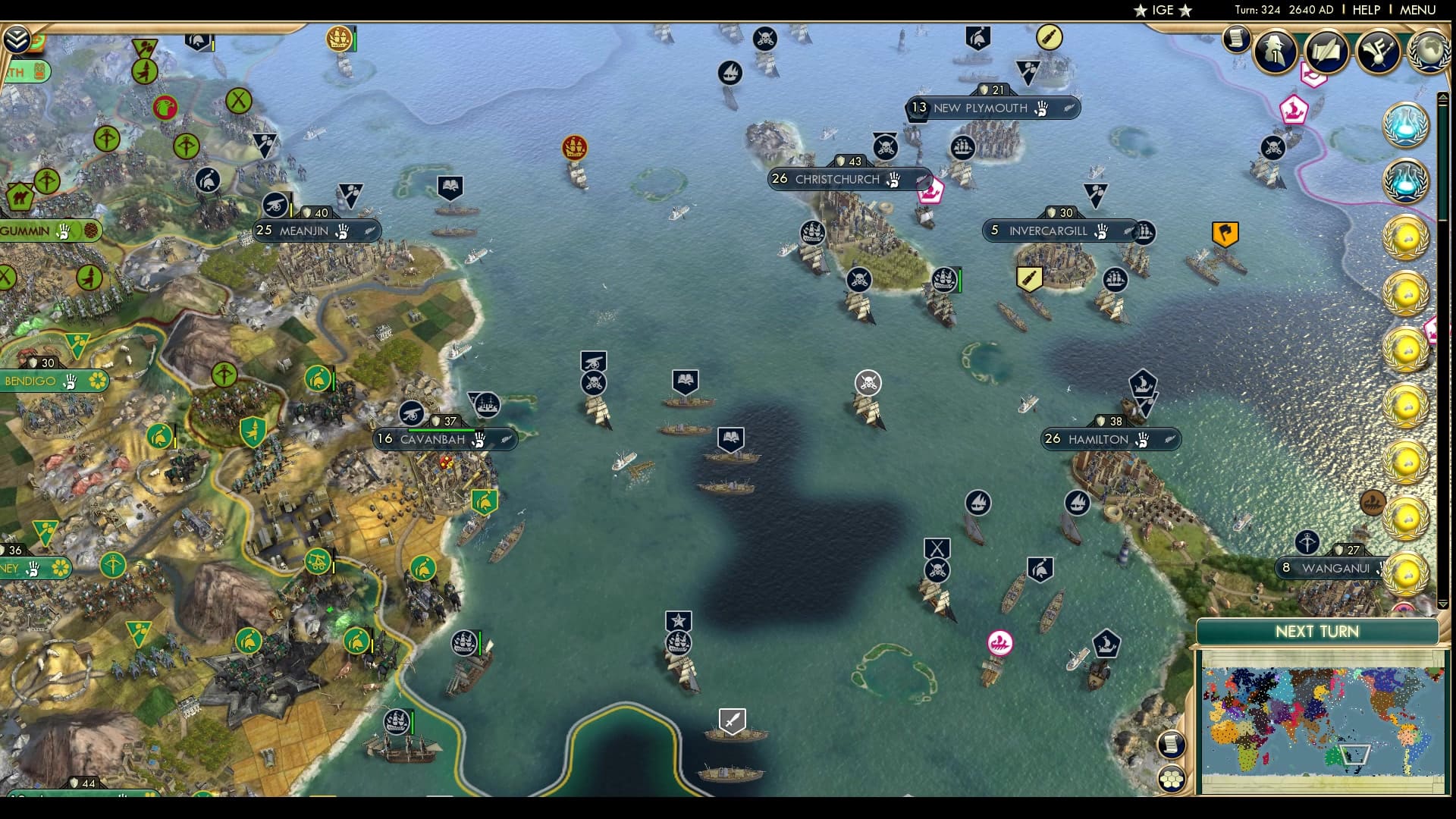 CBR In-Game Screenshot of A Light Aussie Attack