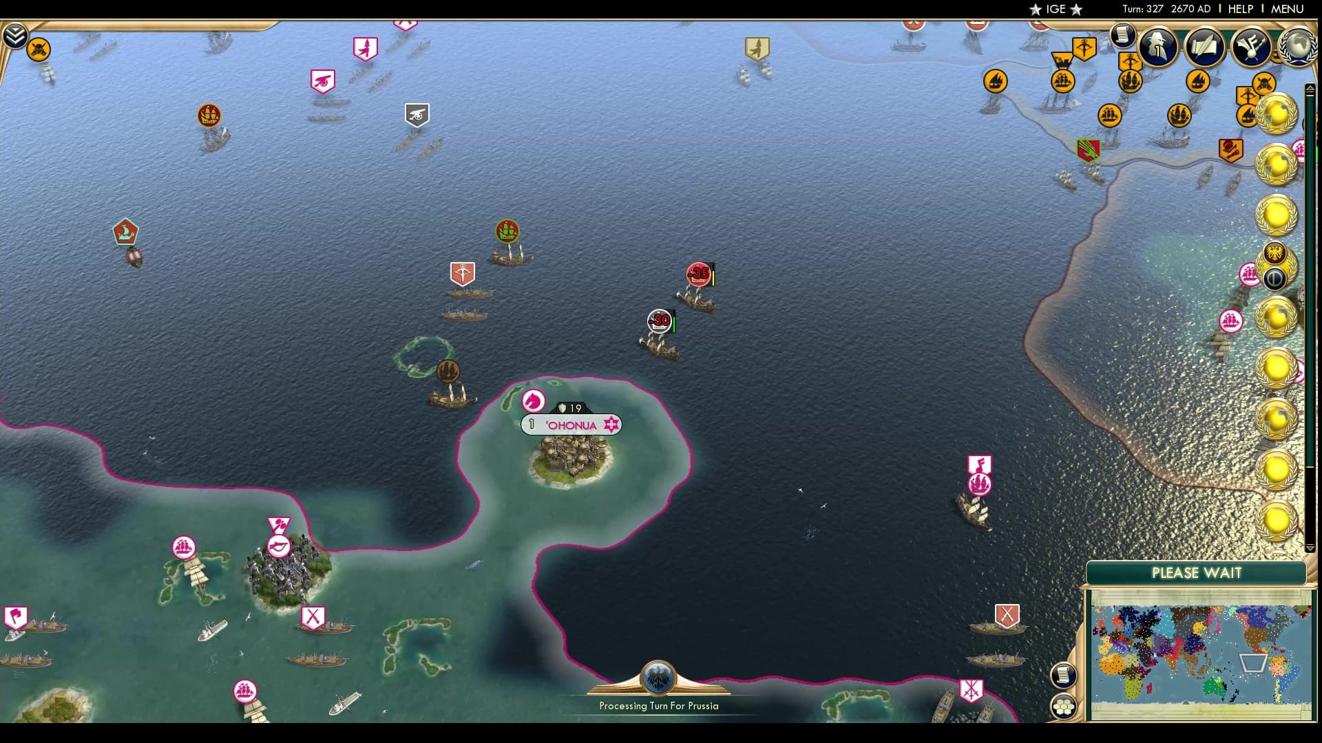 CBR In-Game Screenshot of A microcosm of the East Asian War