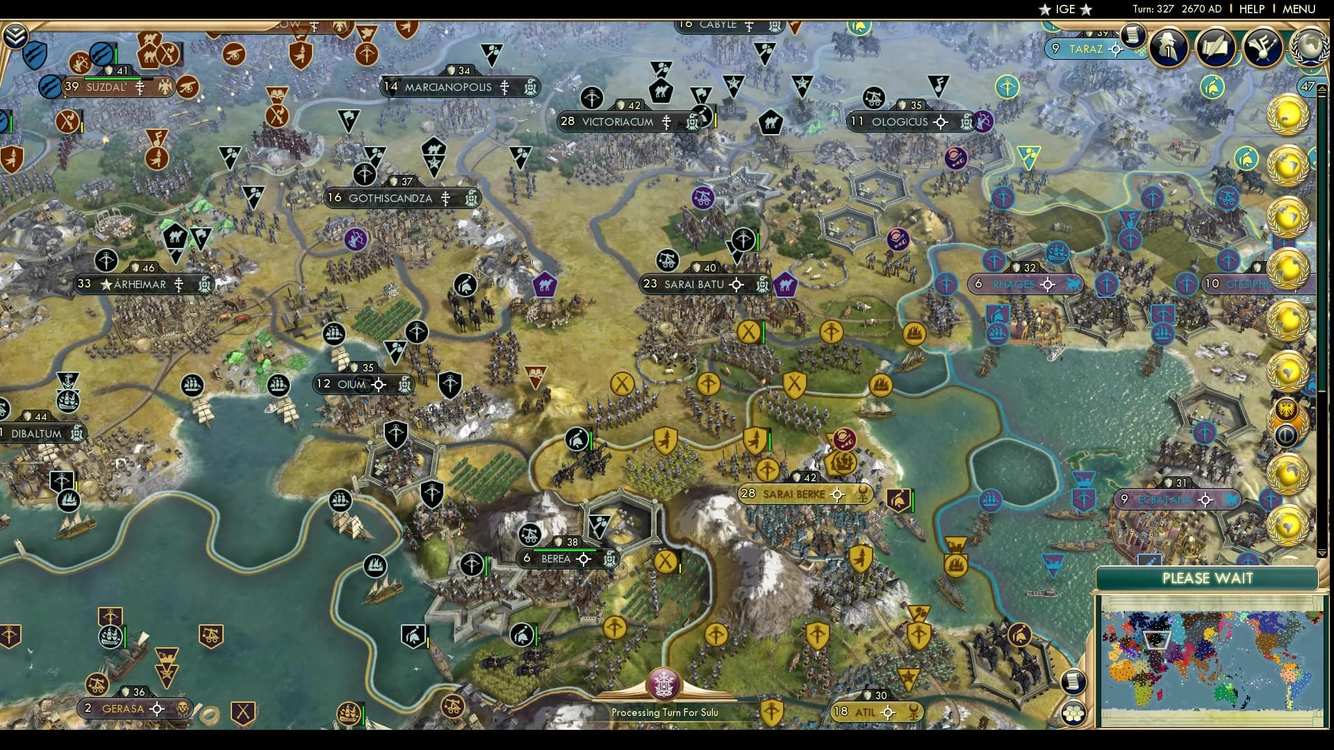 CBR In-Game Screenshot of The Hordes Hustle