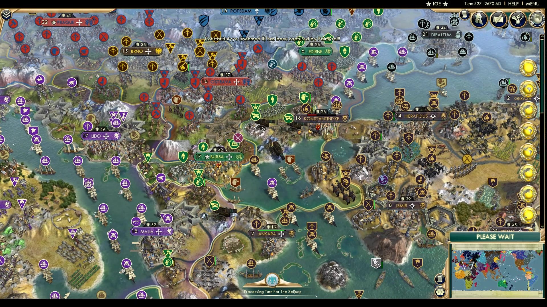 CBR In-Game Screenshot of Palymra 2 - Ottomans 0