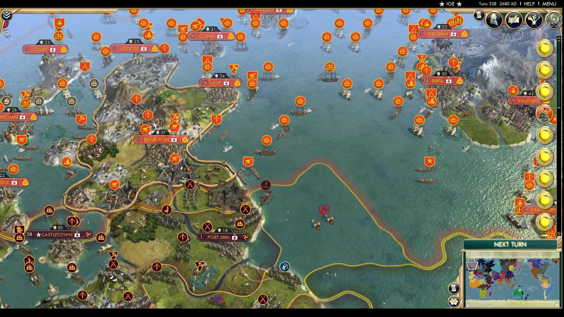 CBR In-Game Screenshot of Sweet Sweet Port Erin