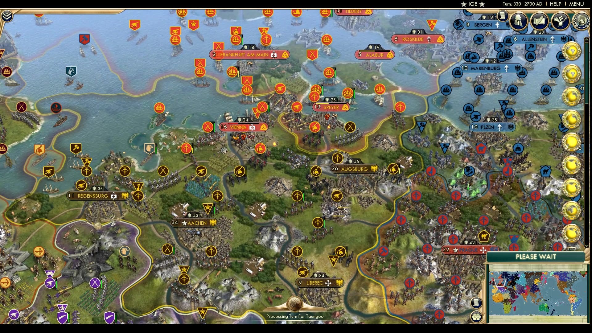 CBR In-Game Screenshot of The North takes the North Sea