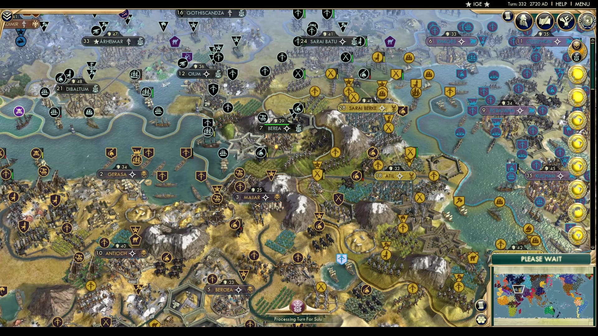 CBR In-Game Screenshot of The Horde is pushed back