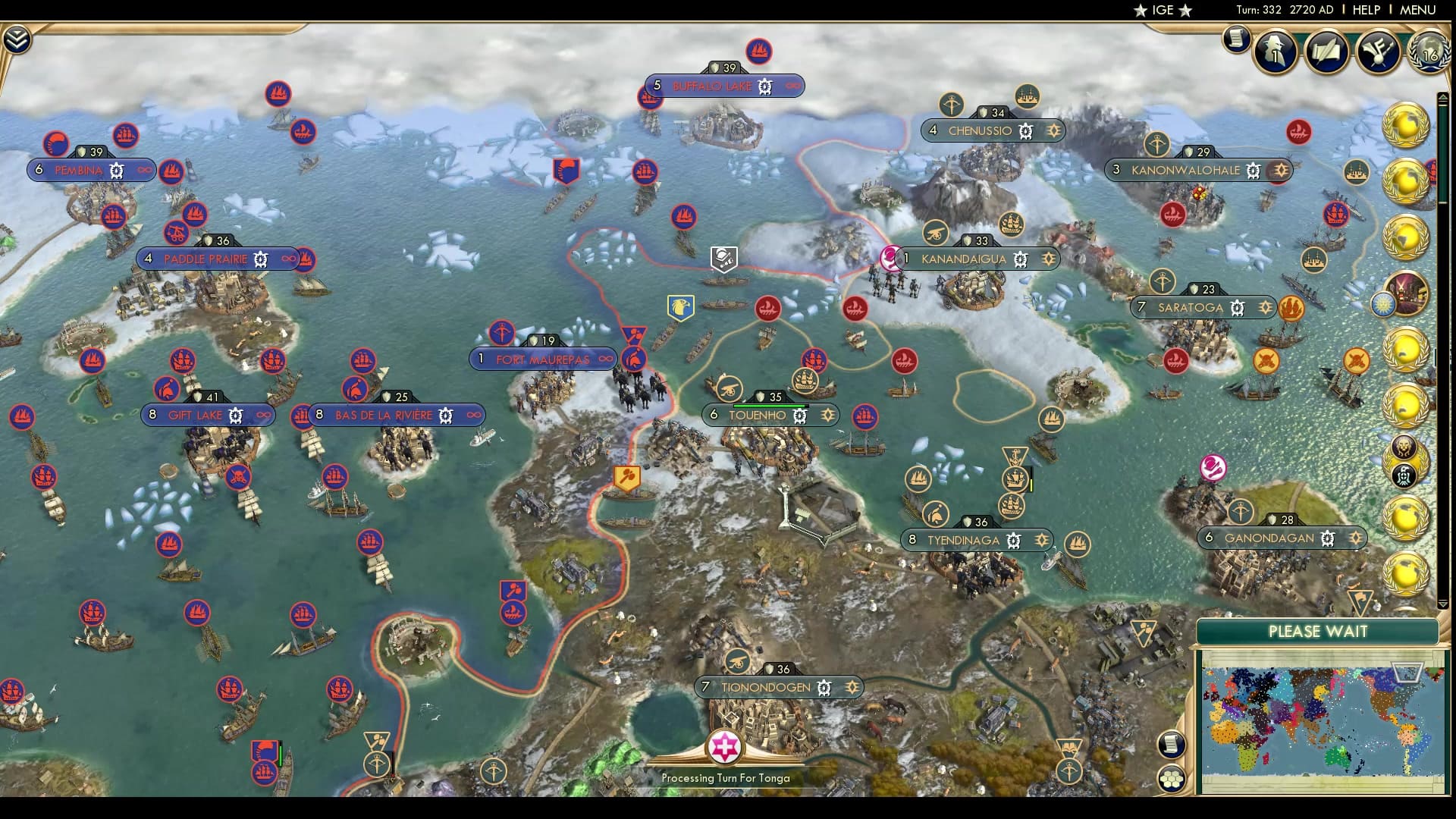 CBR In-Game Screenshot of The Eastern Dance of the Northern War