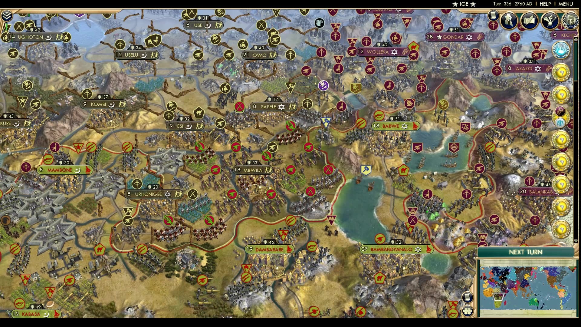 CBR In-Game Screenshot of The corps of Madagascar