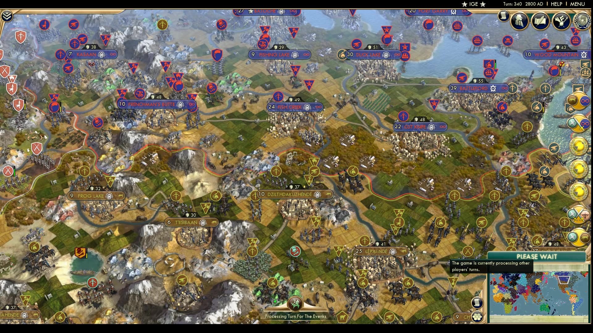 CBR In-Game Screenshot of More fighting in America