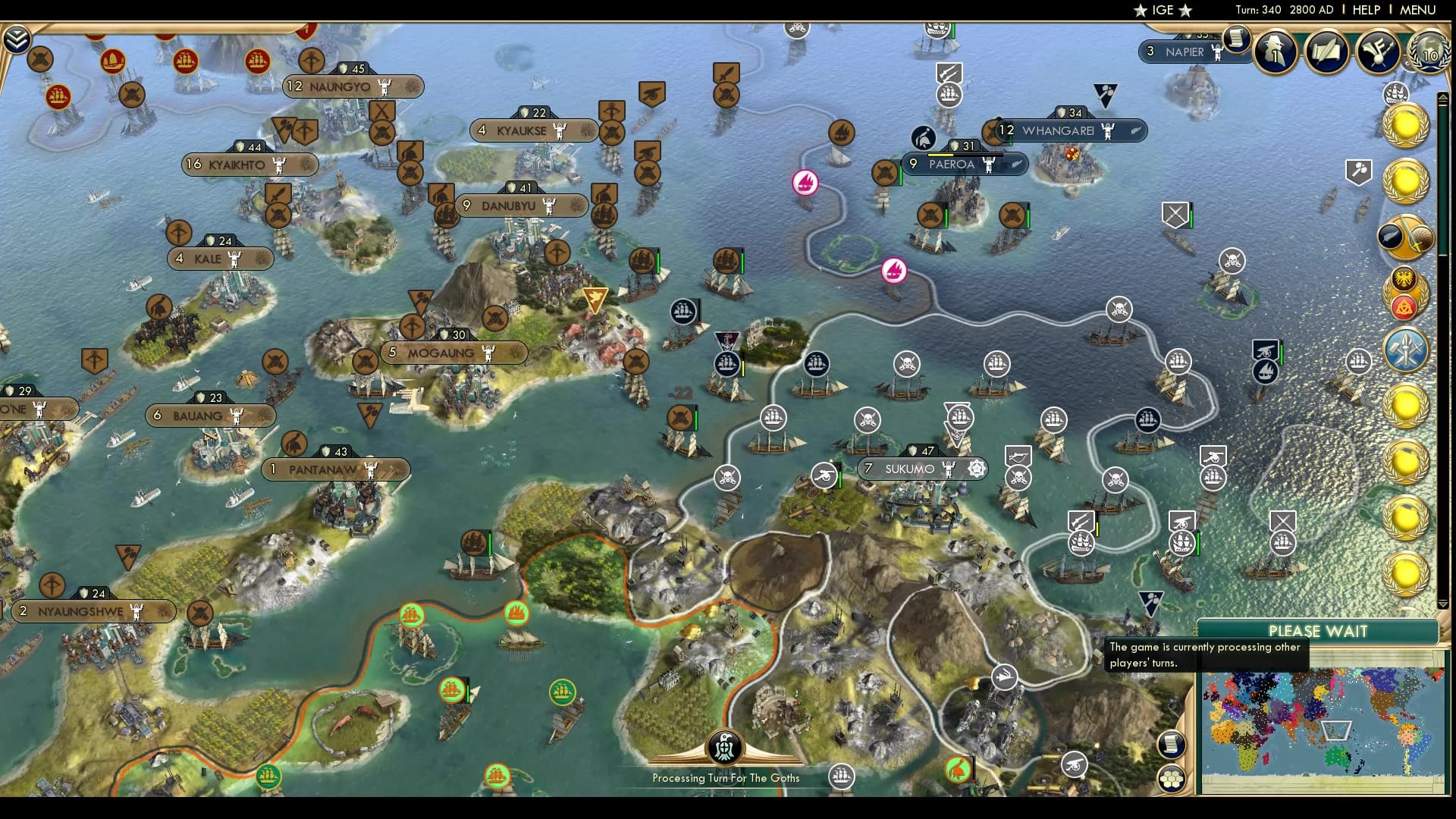 CBR In-Game Screenshot of Taungoo time > Tonga time