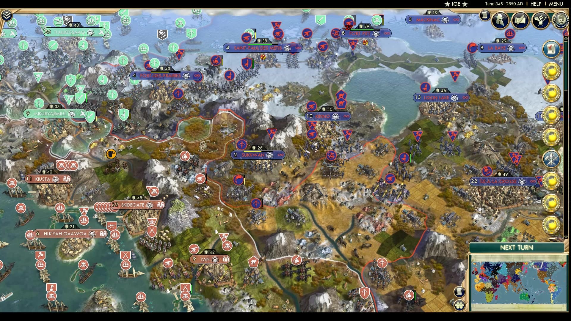 CBR In-Game Screenshot of Here comes the snow