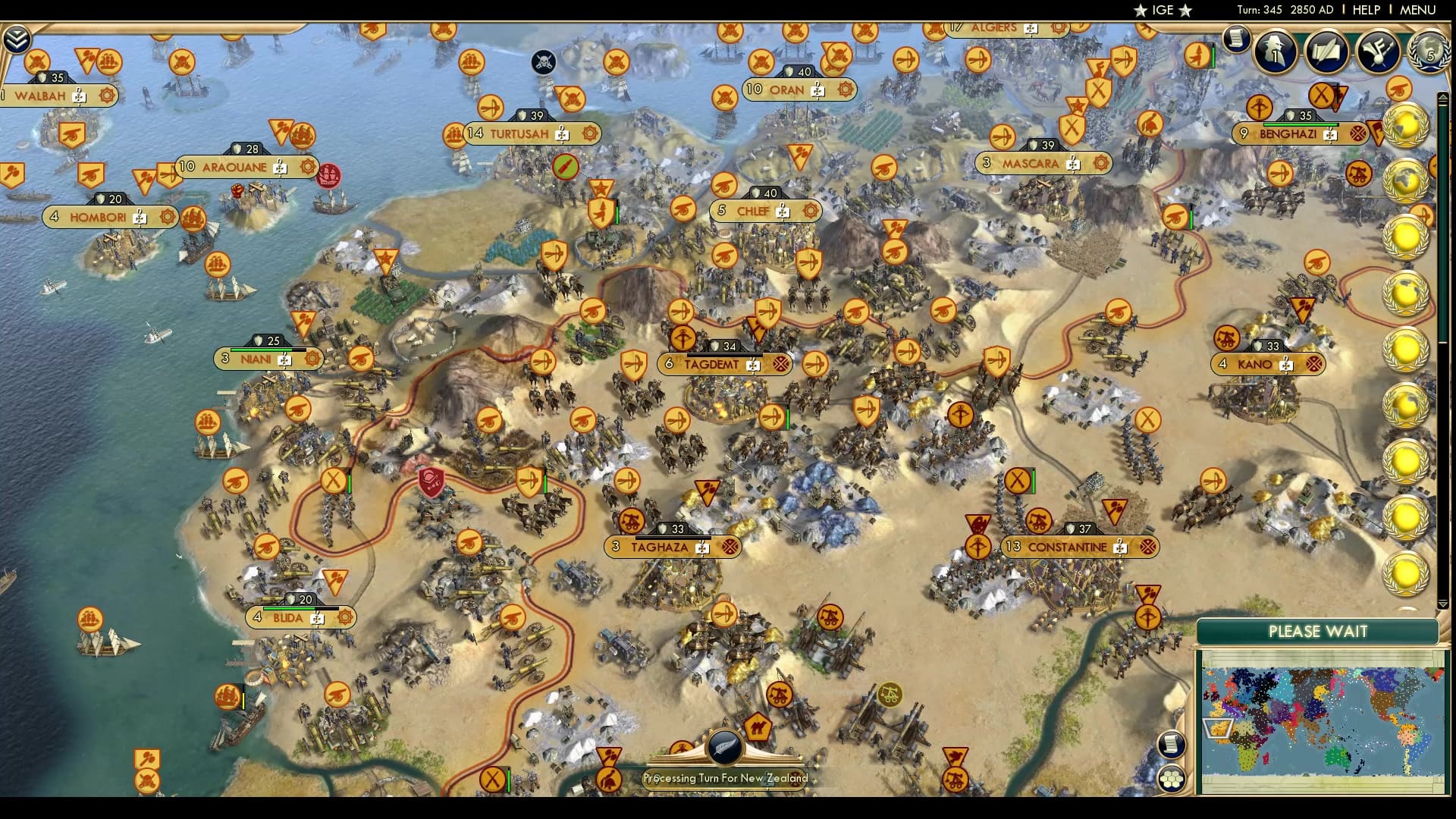 CBR In-Game Screenshot of Why capture a city when you can shoot at it