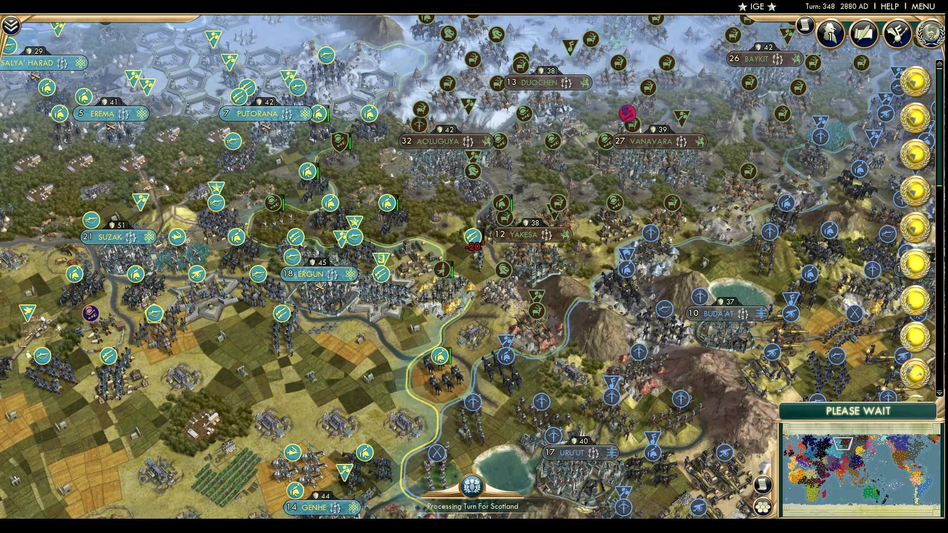 CBR In-Game Screenshot of An old conflict revisited