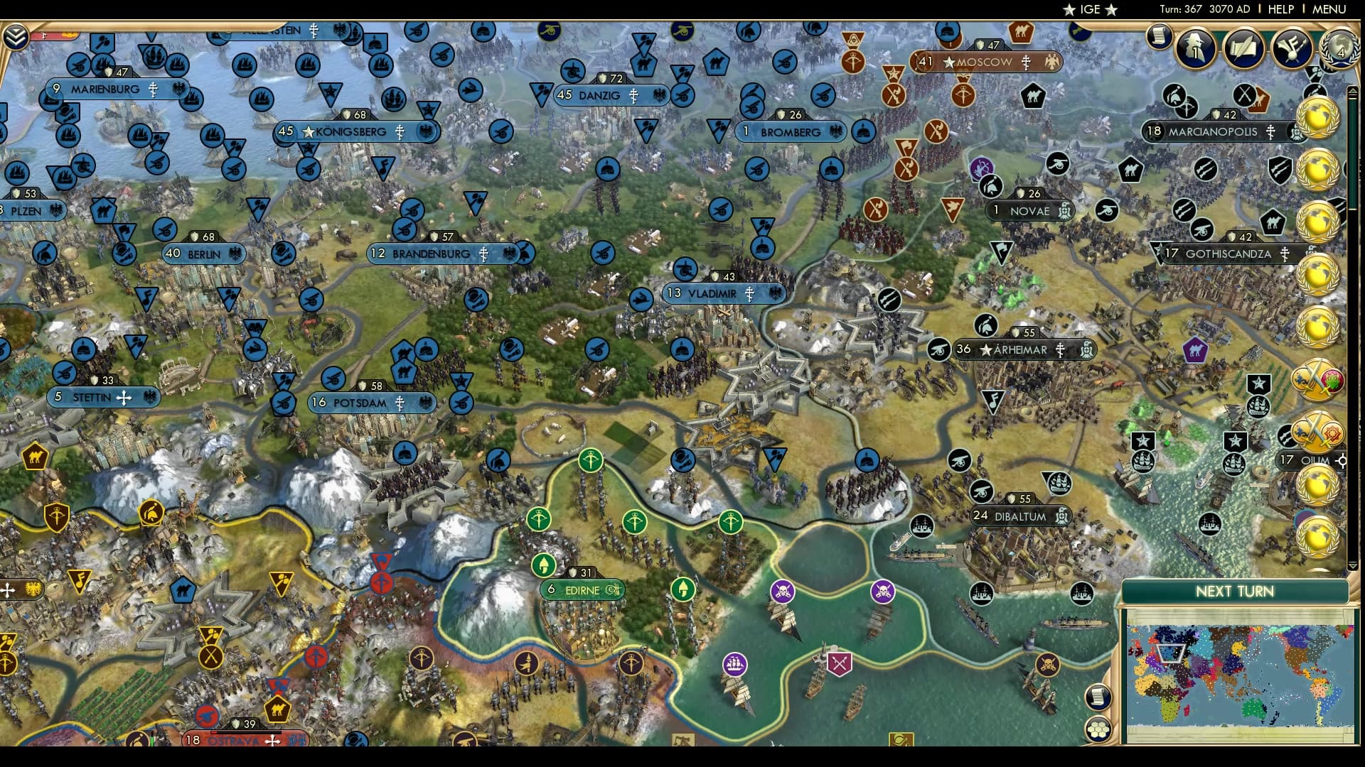 CBR In-Game Screenshot of Truckin’ to Moscow