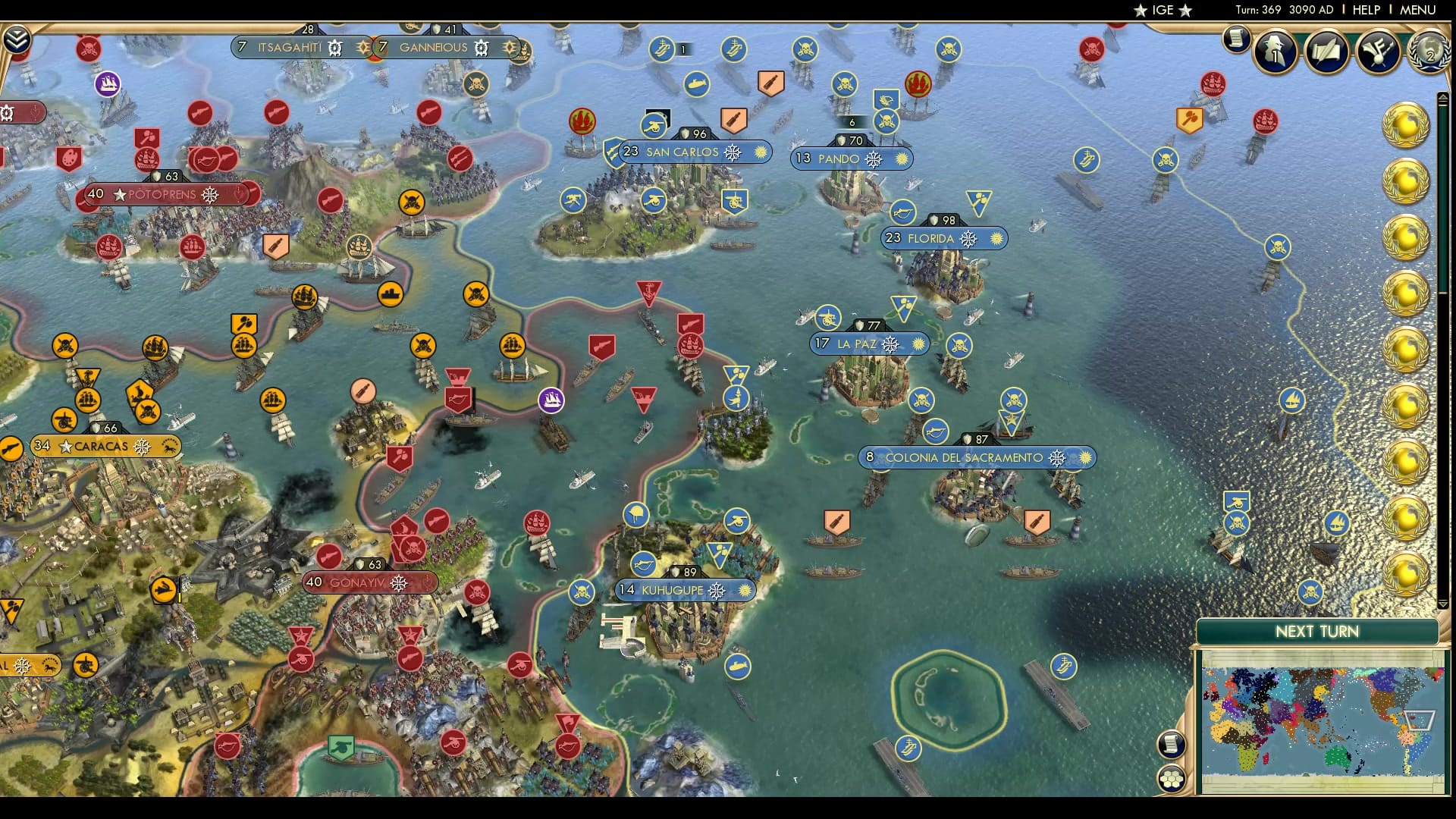 CBR In-Game Screenshot of Carriers Are Coming