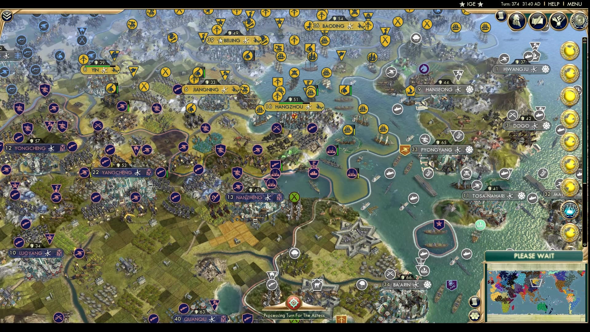 CBR In-Game Screenshot of Defense Thinning